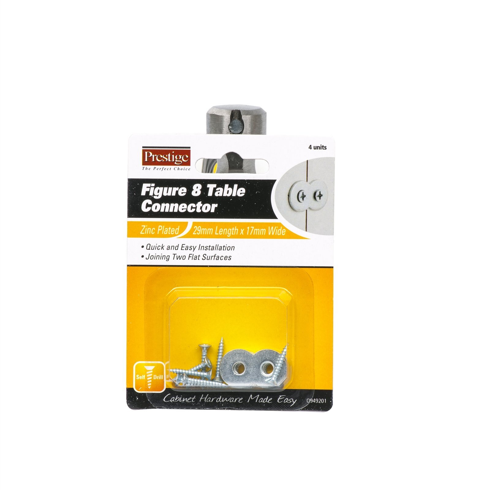 Prestige 29mm x 17mm Figure 8 Table Connectors Bunnings Australia