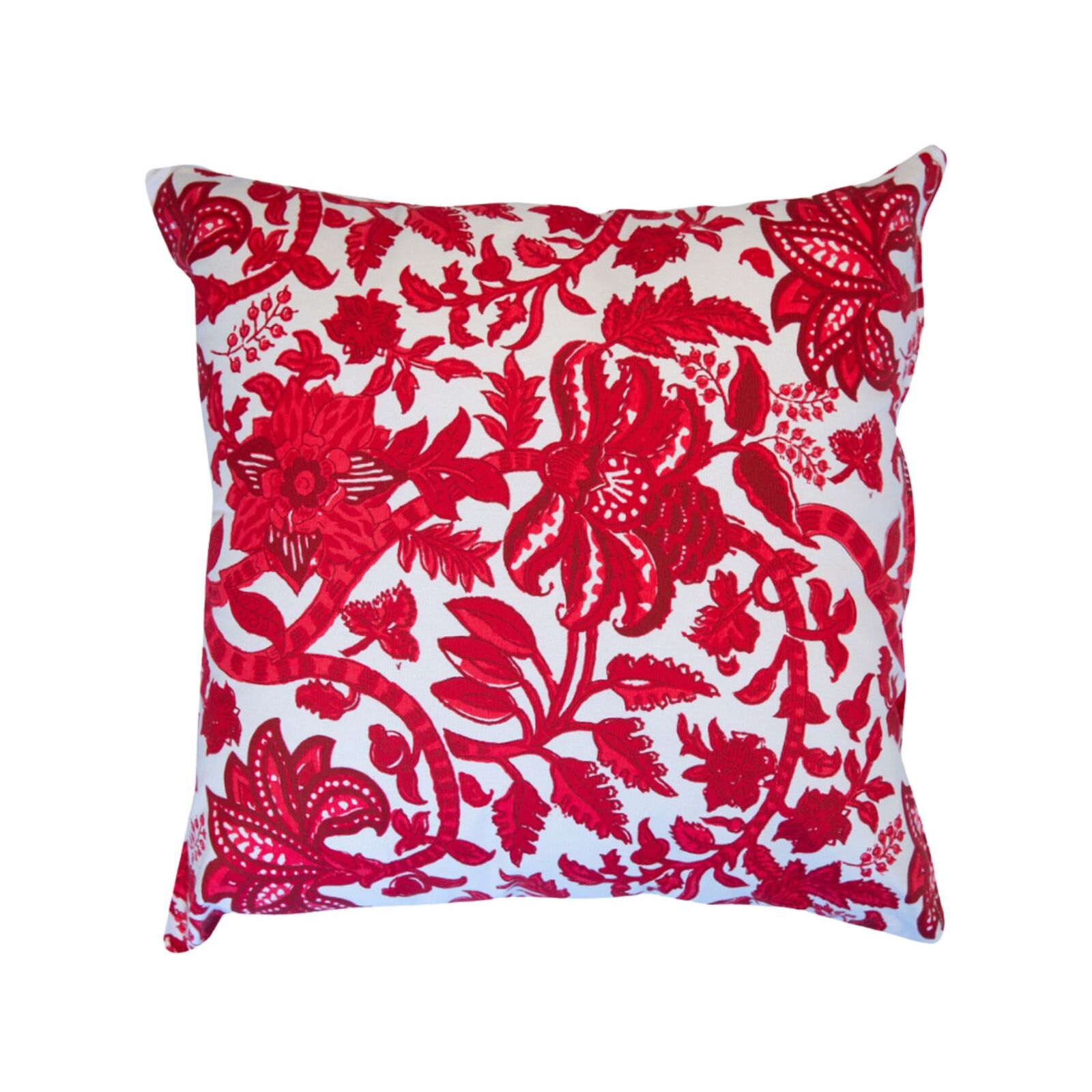 Botany Red Cushion with Insert 50x50cm Bunnings Australia