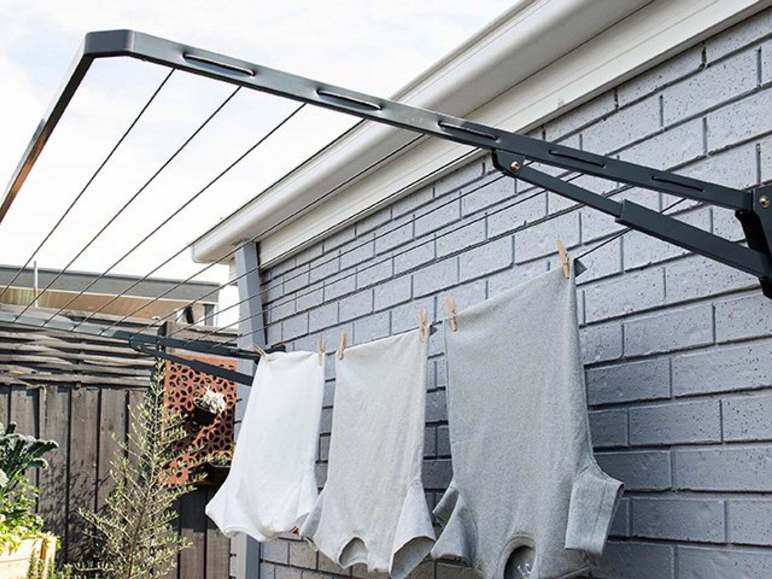 How To Install a Wall Mounted Clothesline Bunnings New Zealand