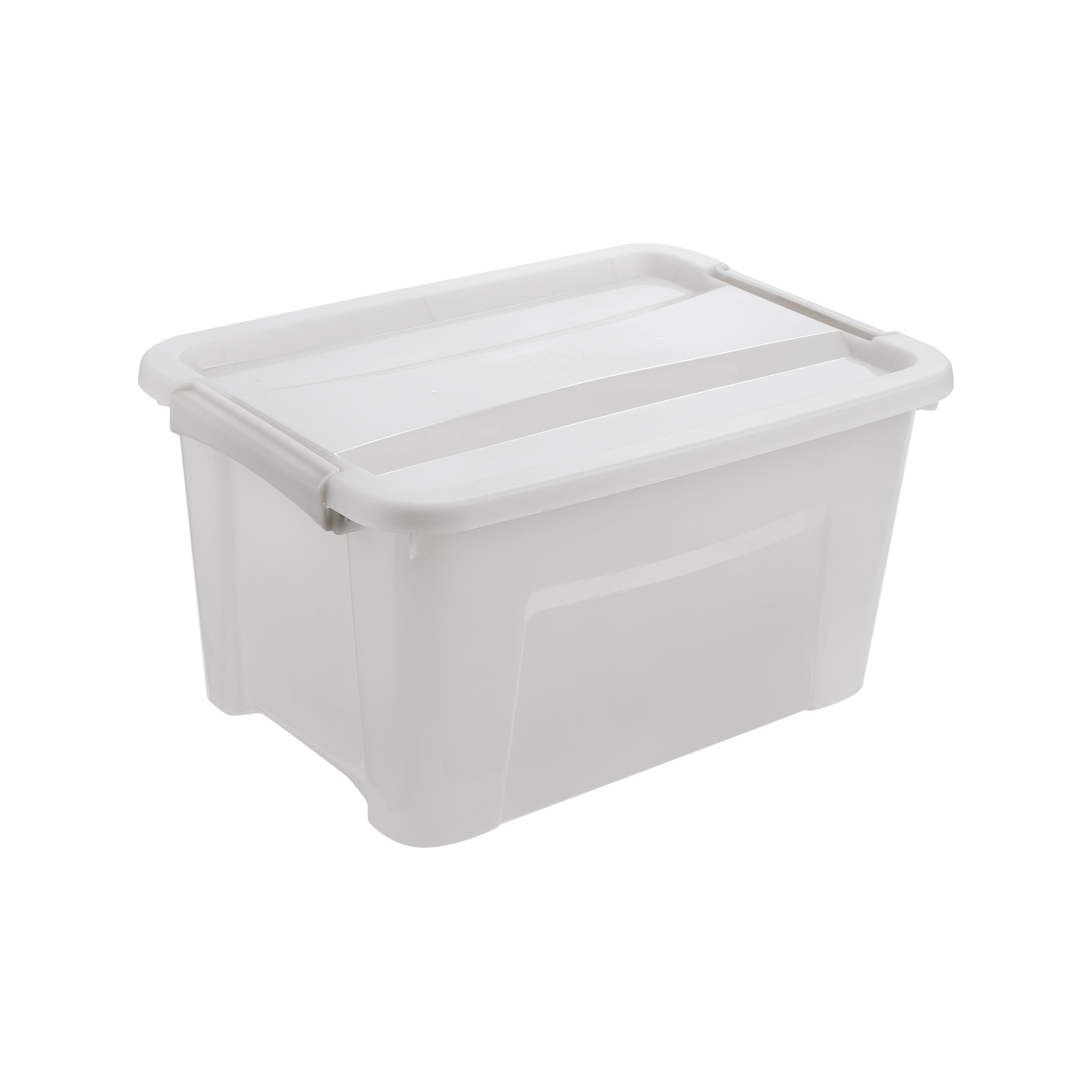 Ezy Storage 15L Pewter Cream Classic Storage Tub Bunnings Australia
