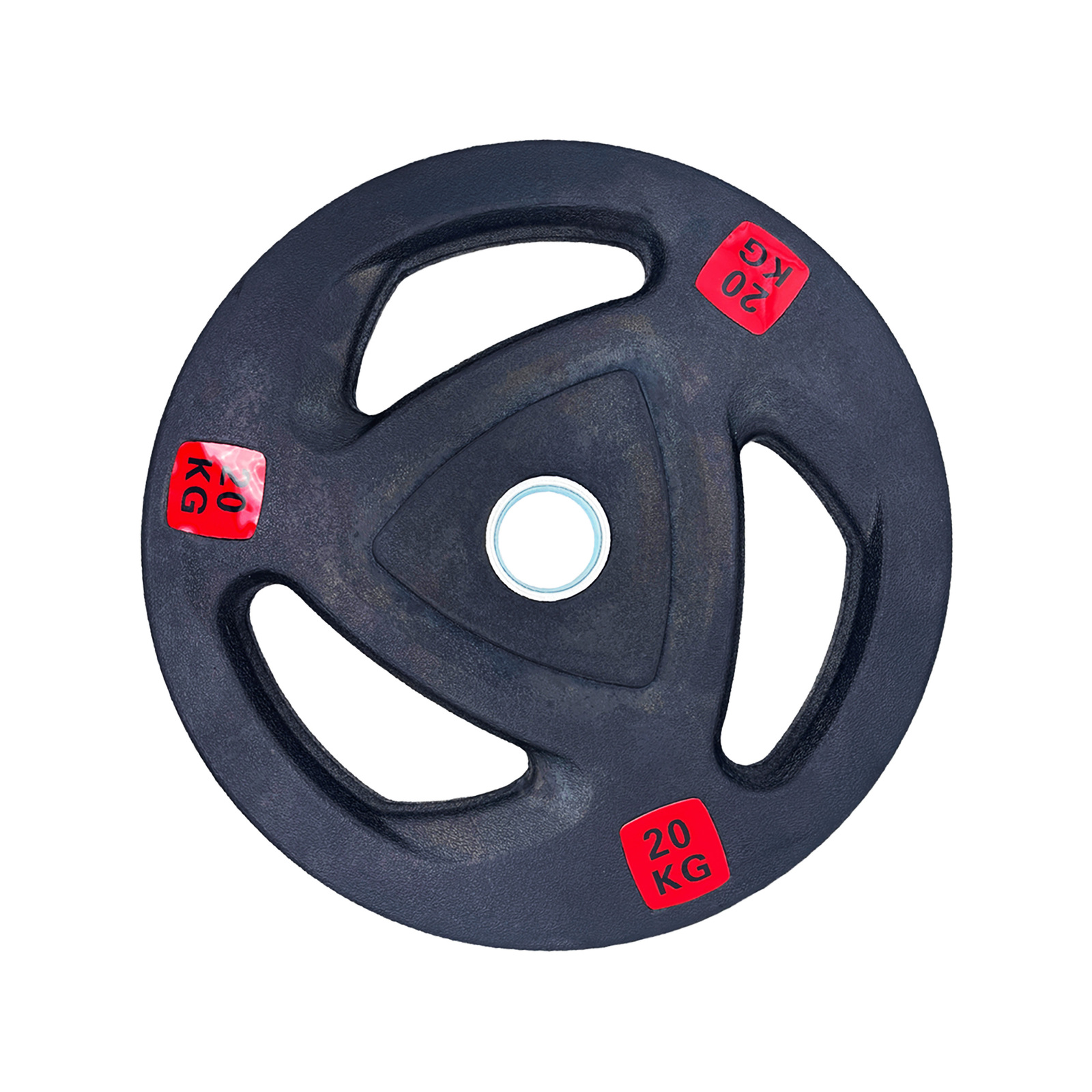 25kg Rubber Coated Trigrip Weight Plates TypeA Pair Bunnings Australia