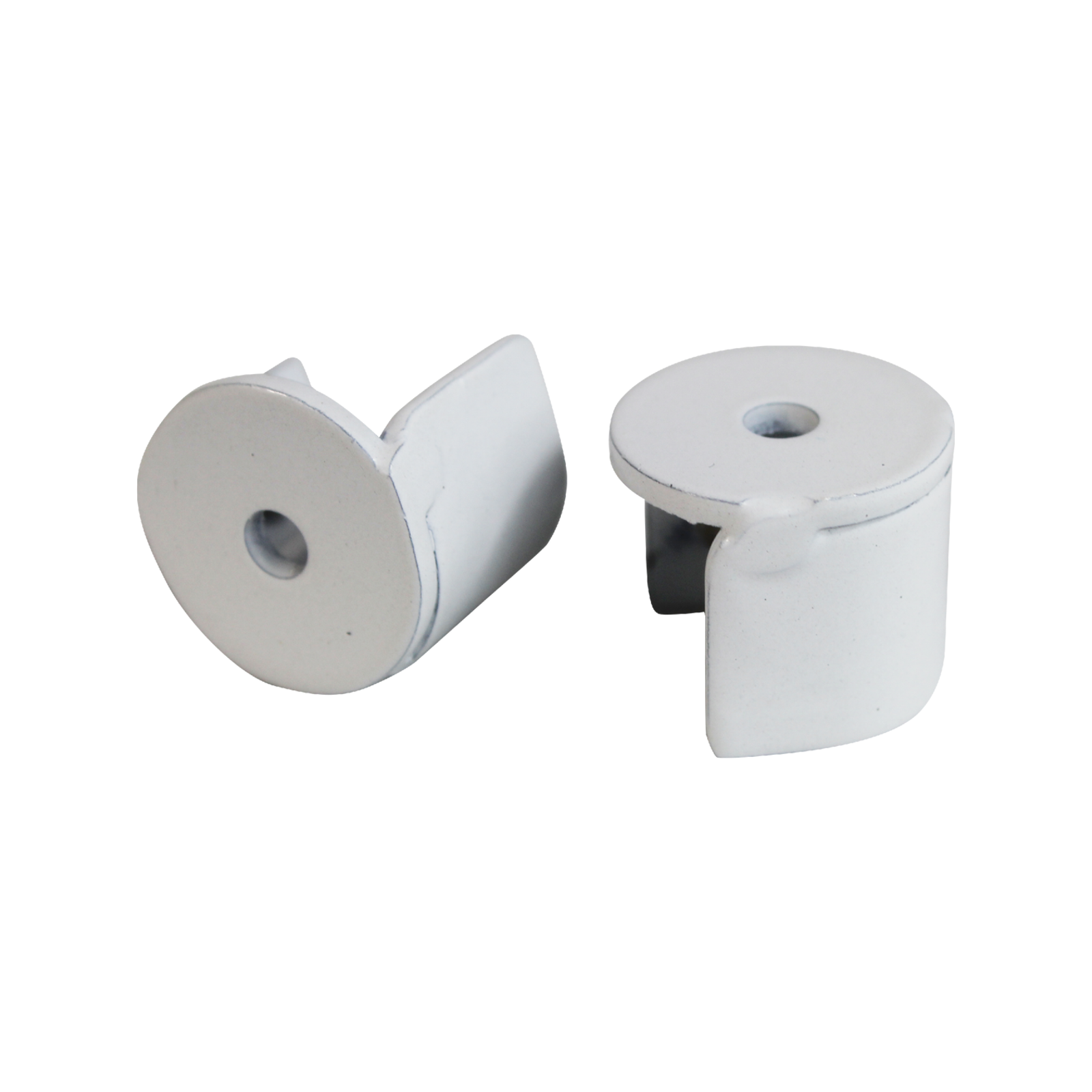 Pillar 16mm White Curtain Rod Stirrup Bracket 2 Pack Bunnings Australia