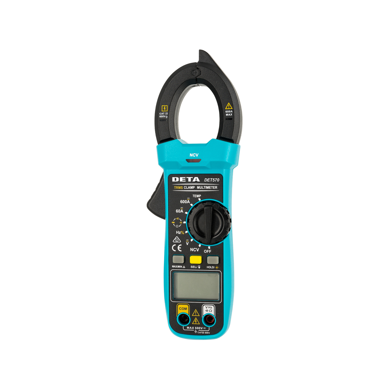 DETA 600V True-RMS Digital Clamp Meter - Bunnings Australia