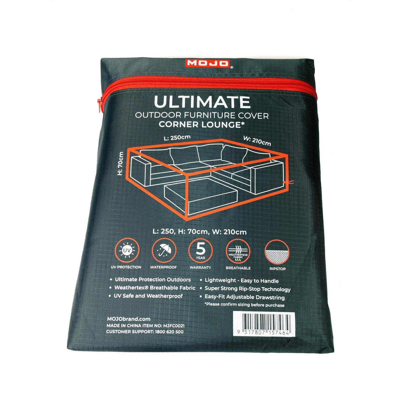 Mojo Ultimate Outdoor Corner Lounge And Table Furniture Cover