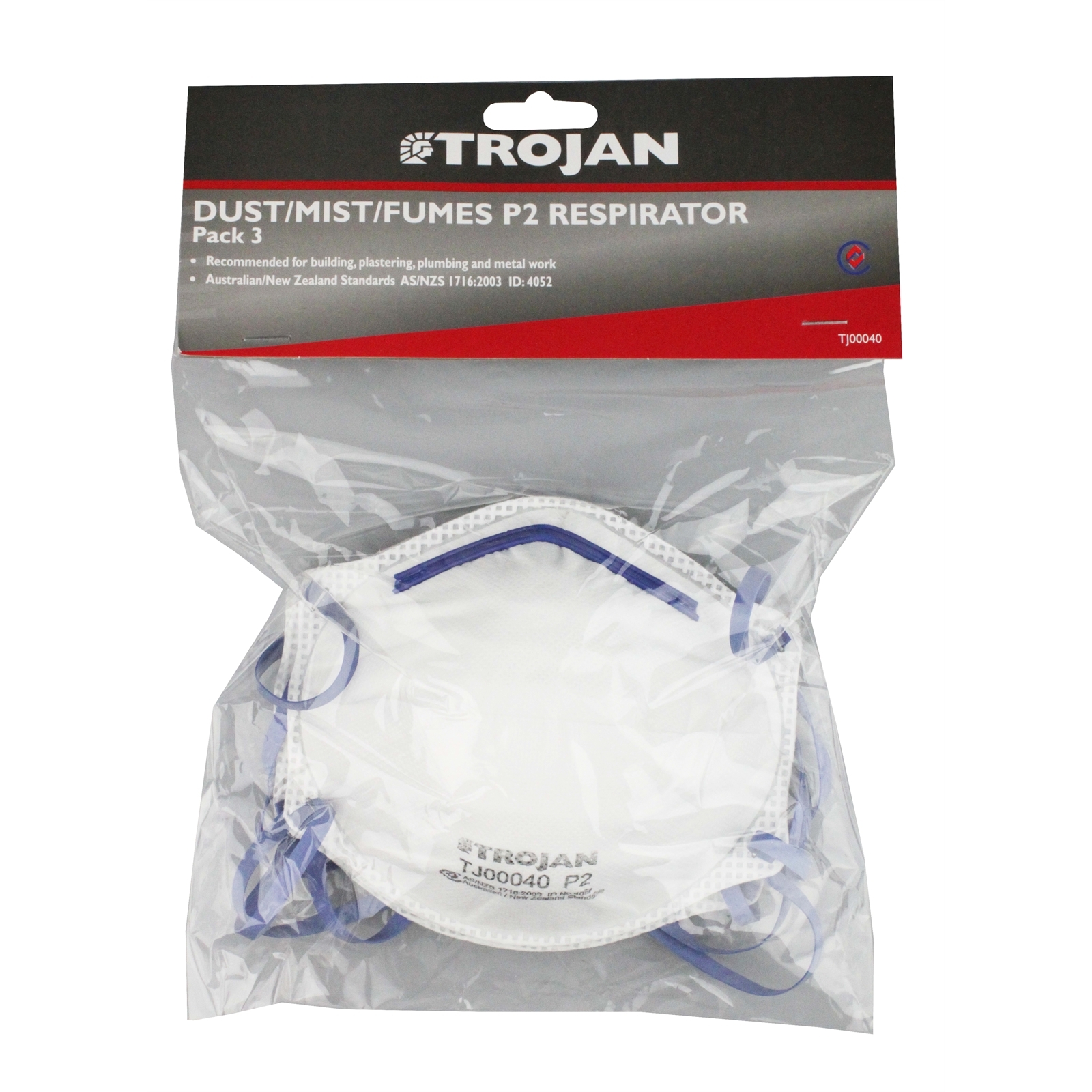 Trojan P2 Dust Mask 3 Pack Bunnings Australia