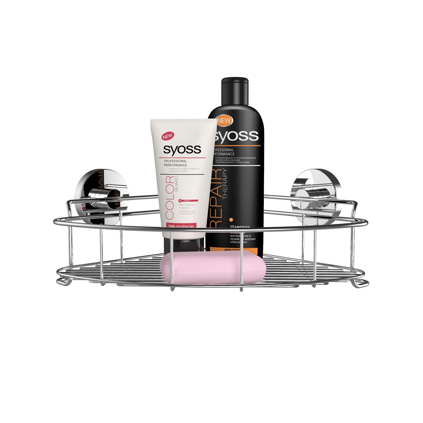 FusionLoc 16kg Suction Corner Shower Caddy Bunnings Australia