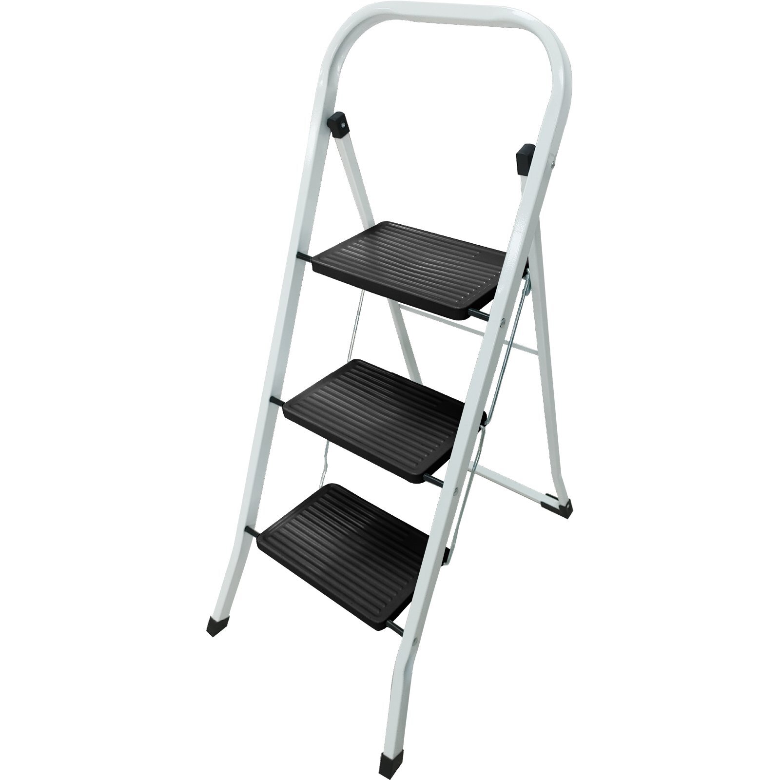 TopStep 5.3kg Fold Flat 3 Step Step Ladder - Bunnings New Zealand