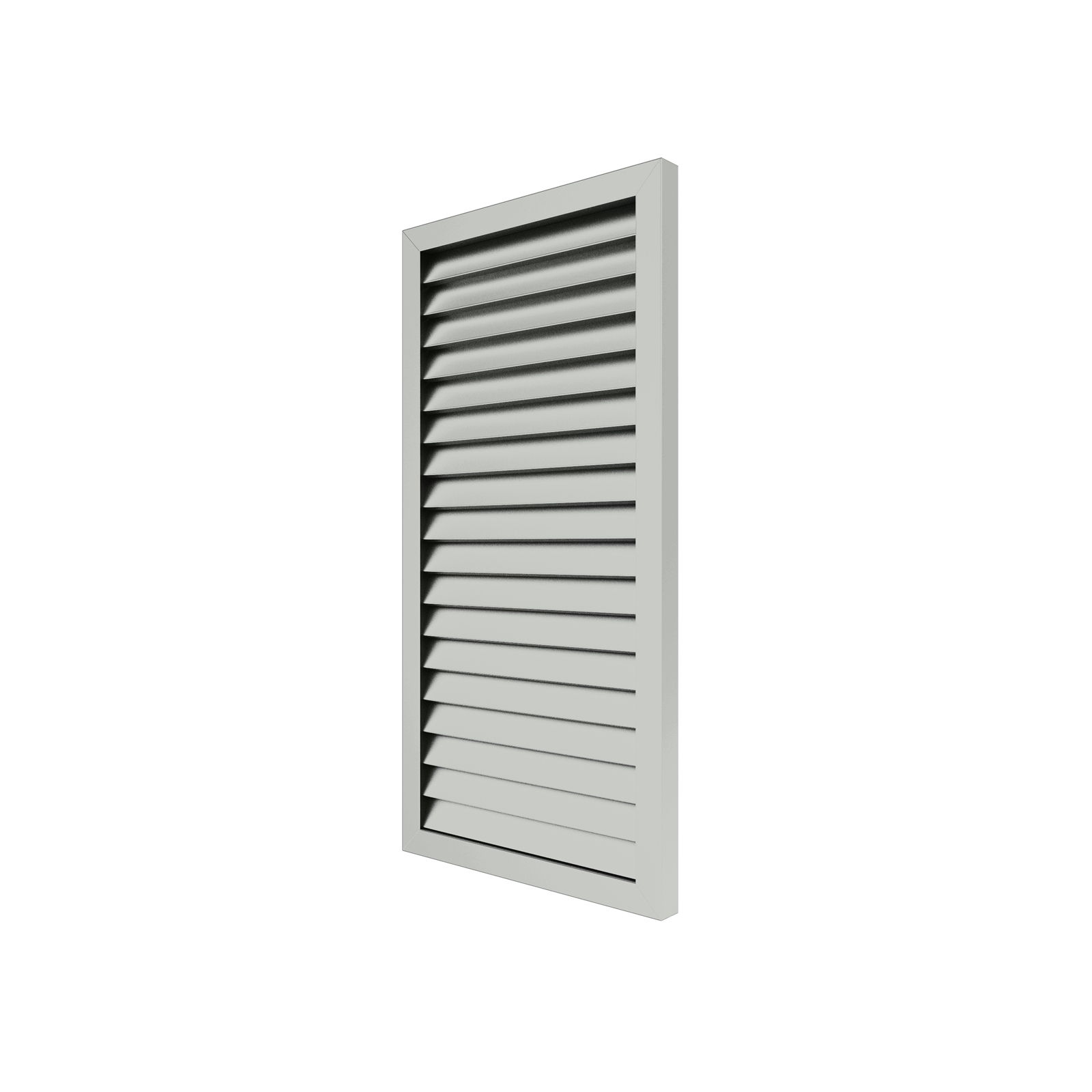 Protector Aluminium 600 x 1200mm Welded 65 x 16mm Louver Panel - Shale ...