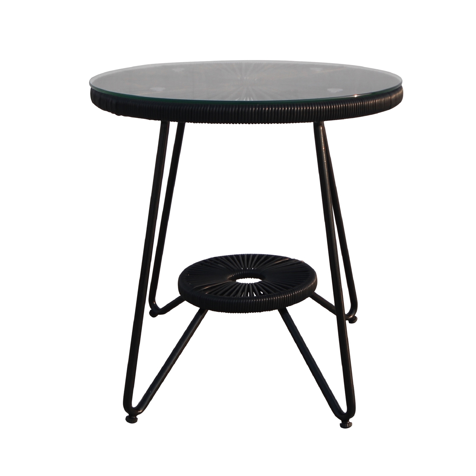 Marquee 500 x 500mm Black Verna Coffee Table Bunnings Australia