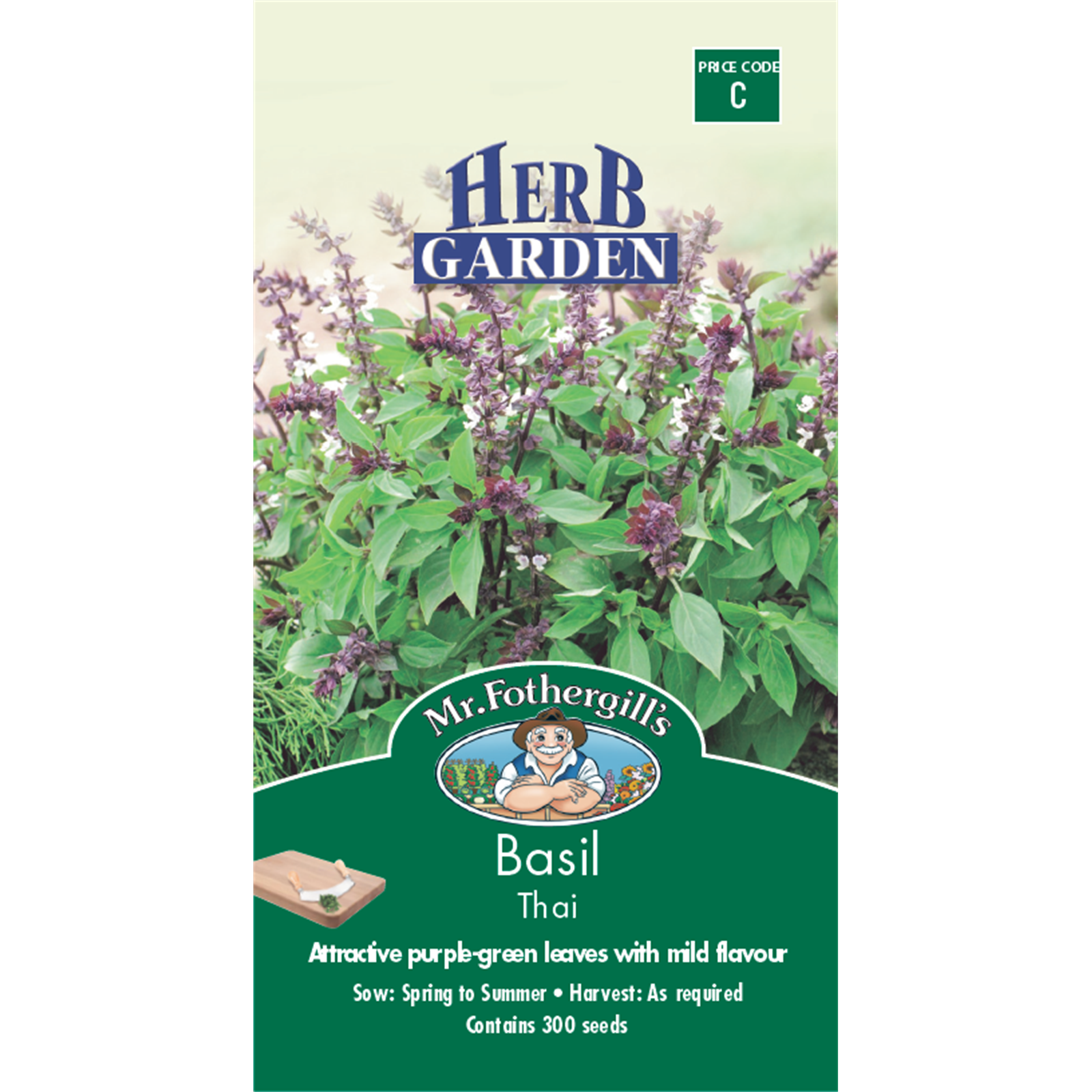Mr Fothergill's Thai Basil Seeds Bunnings Australia