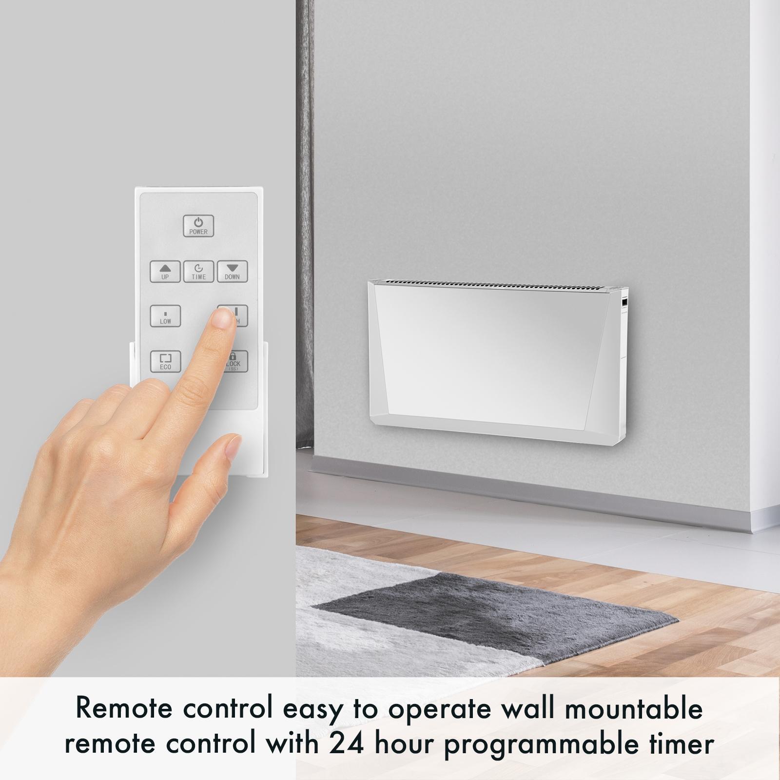 Arlec 2400W White Convection Heater With Remote Control - Bunnings New  Zealand