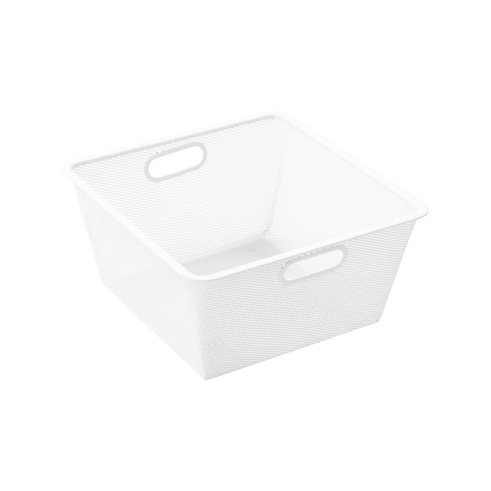 Boxsweden 33 x 33 x 16.5cm White Mesh Storage Basket Bunnings Australia