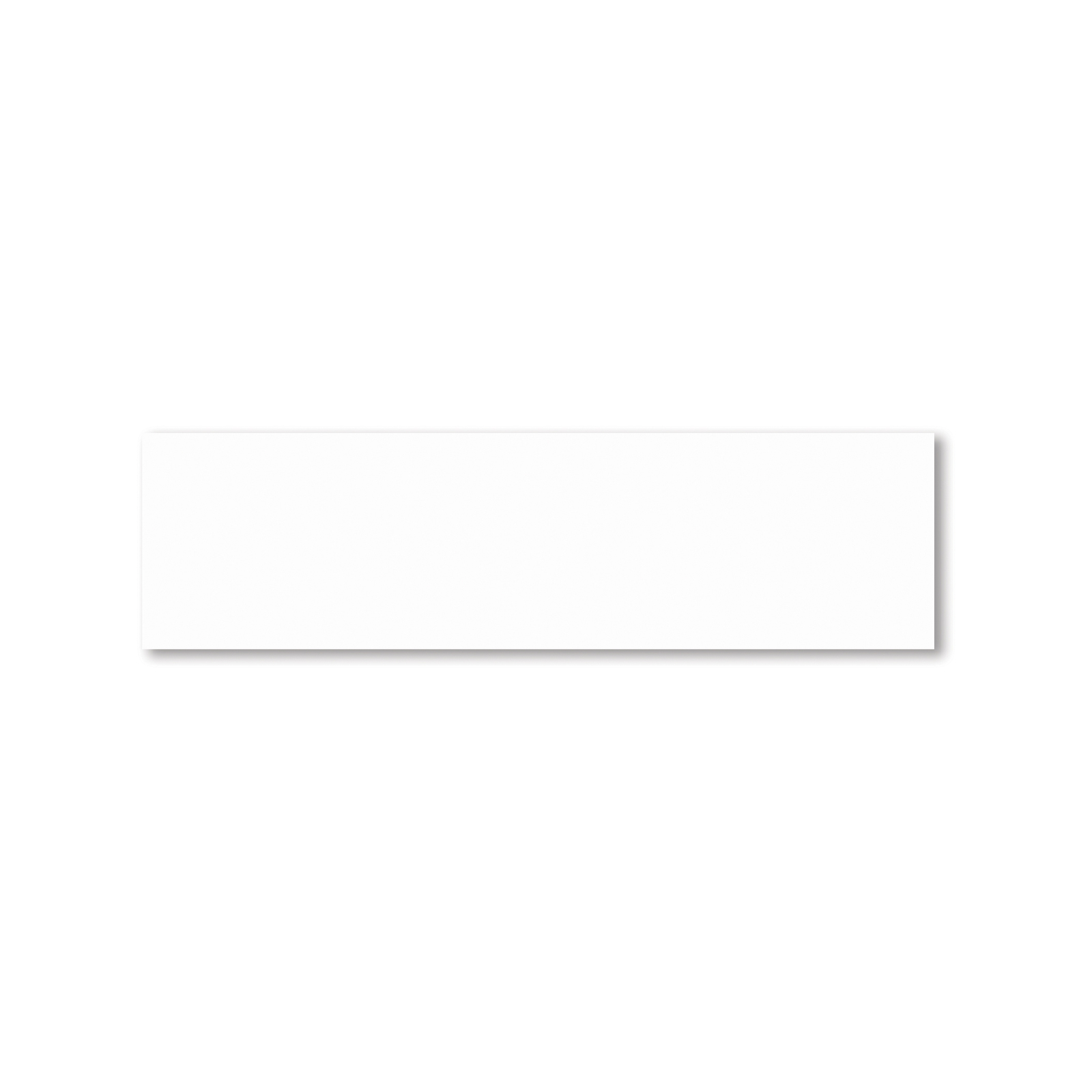 Johnson Tiles 100 x 300mm White Gloss Ceramic Wall Tile - 40 Pack ...