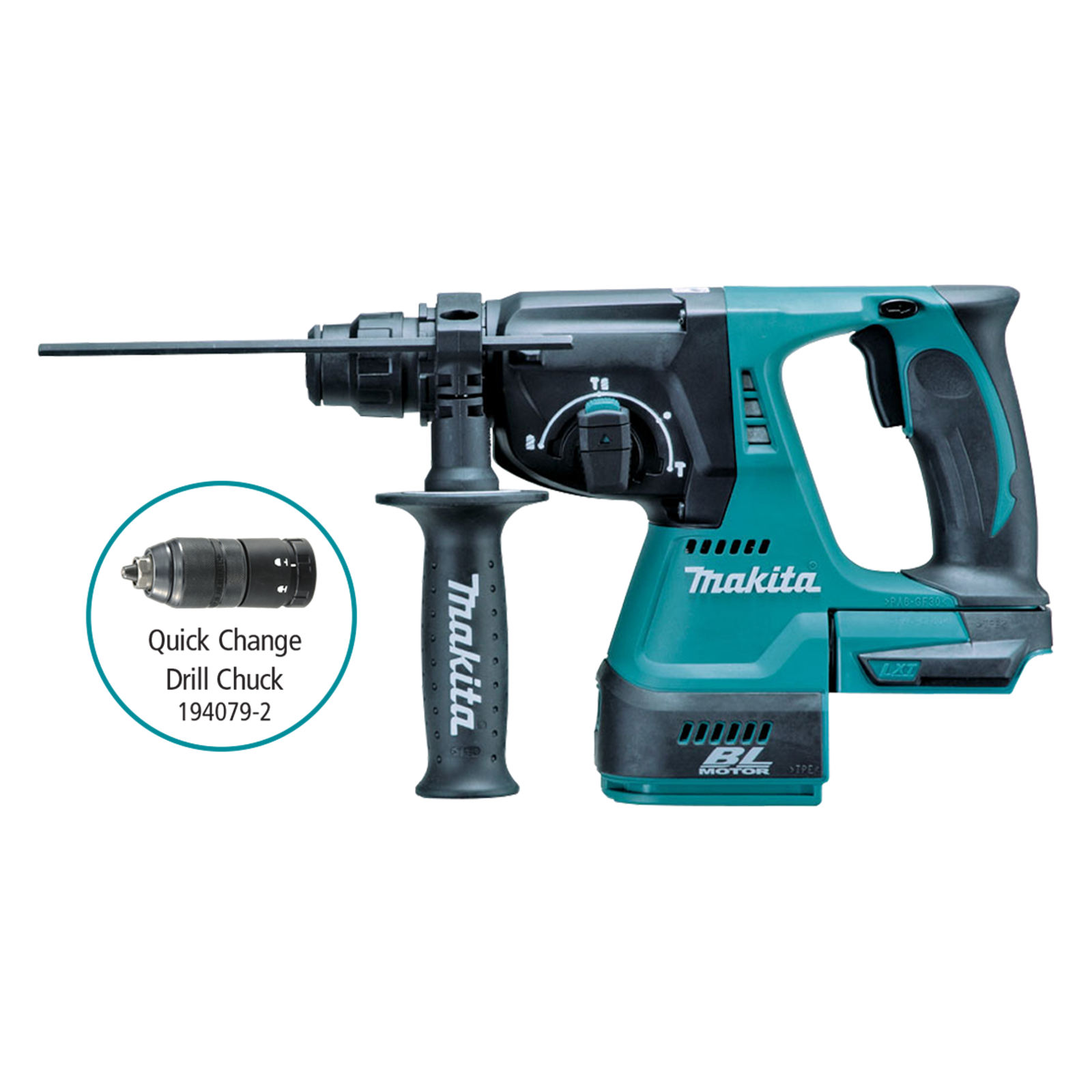 Makita LXT 18V Brushless Rotary Hammer Drill Skin Only Bunnings