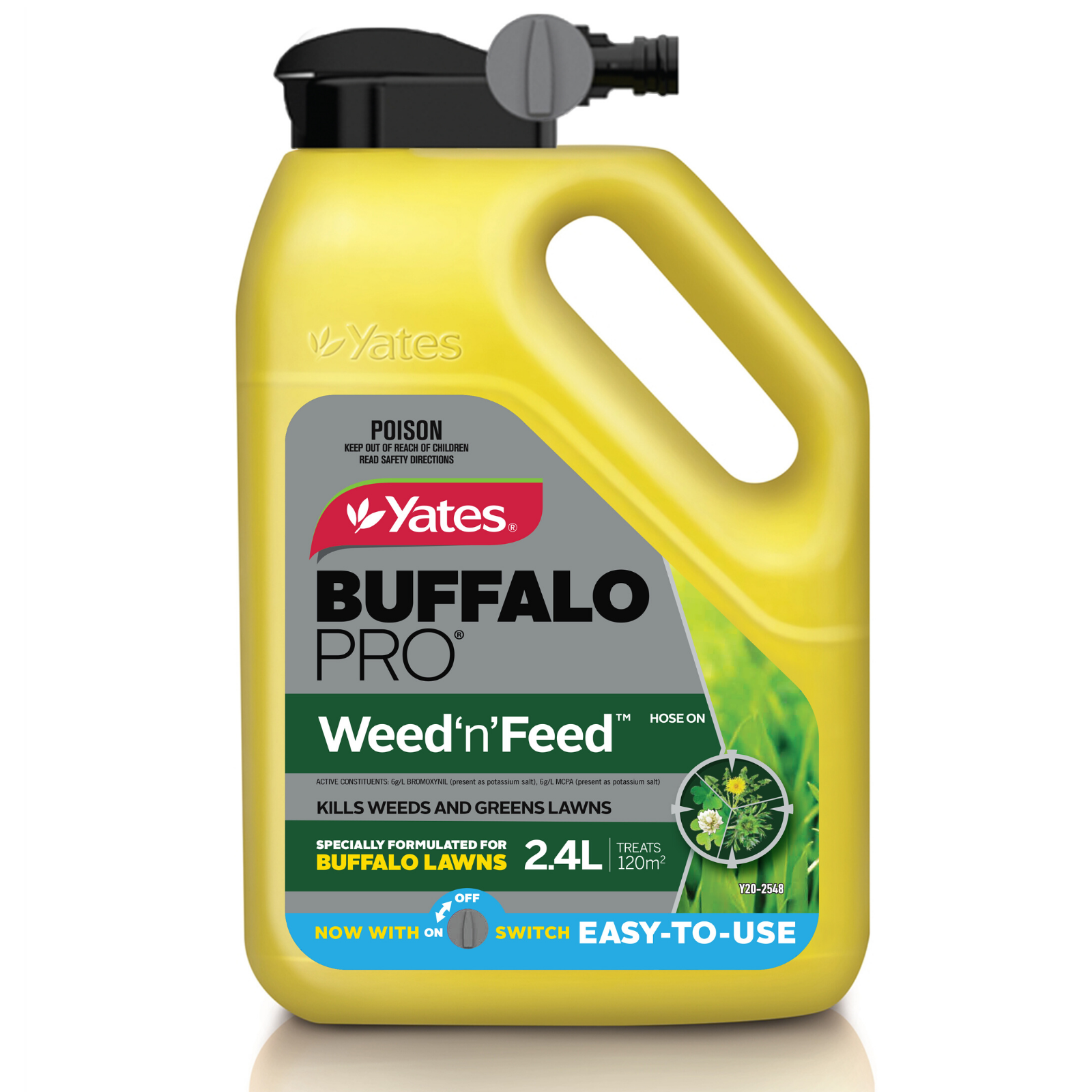 Yates 2.4L BuffaloPro Weed 'n' Feed Hose On Weed Killer Bunnings