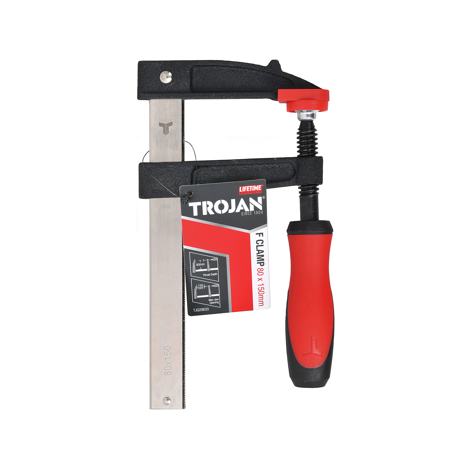 Trojan 150 x 80mm F Clamp Bunnings Australia