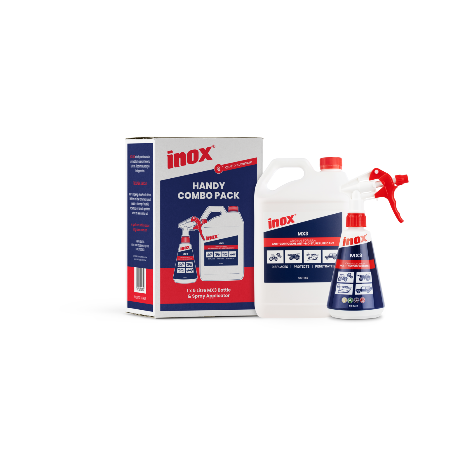 Inox 5L Lubricant Kit With Spray Bottle Bunnings Australia