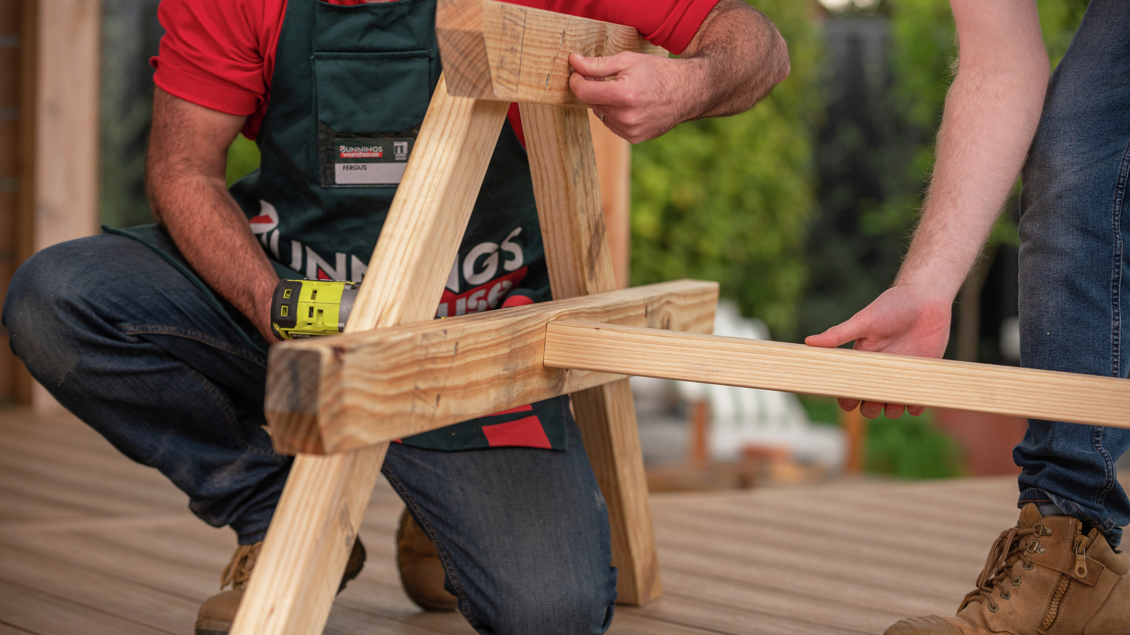 Picnic store bench bunnings