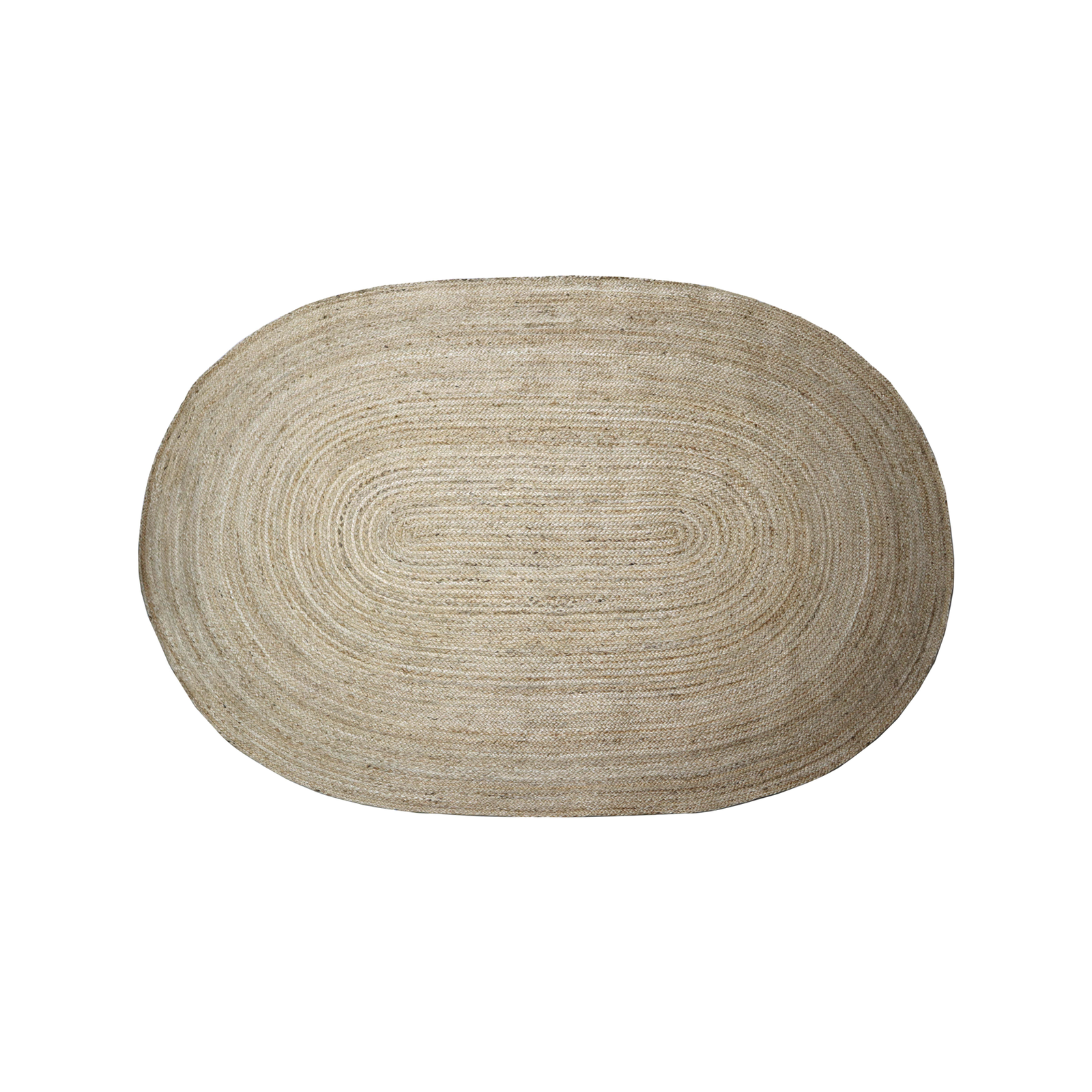 Home Bazar 230 x 160cm Hamptons Oval Jute Rug Bunnings Australia