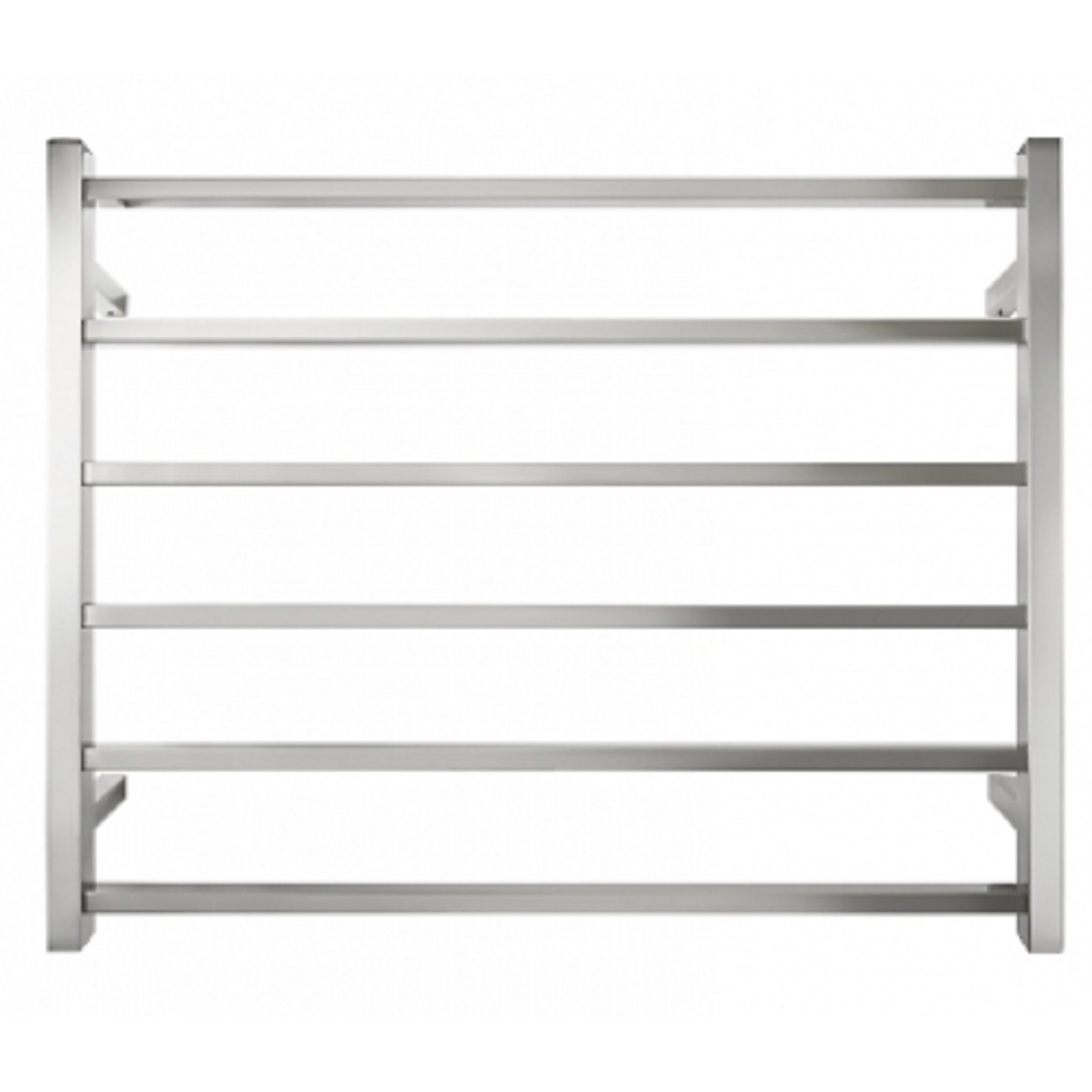 Forme Square 6 Bar Heated Towel Rail Wide Bunnings Australia