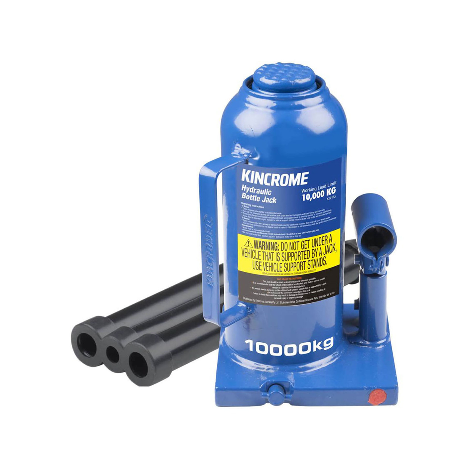 Kincrome 10,000kg Hydraulic Bottle Jack Bunnings Australia
