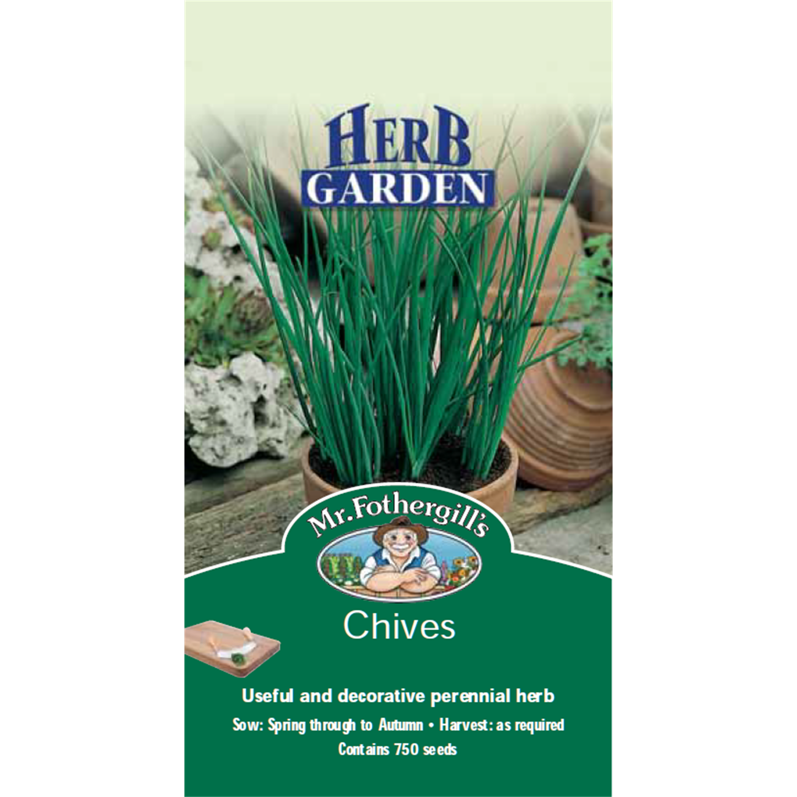 Mr Fothergill's Chives Herb Seeds - Bunnings Australia