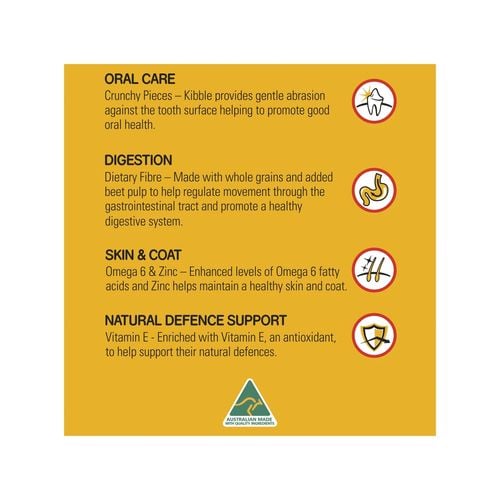 Pedigree 20kg Real Beef And Vegies Adult Dog Dry Food Bunnings Australia