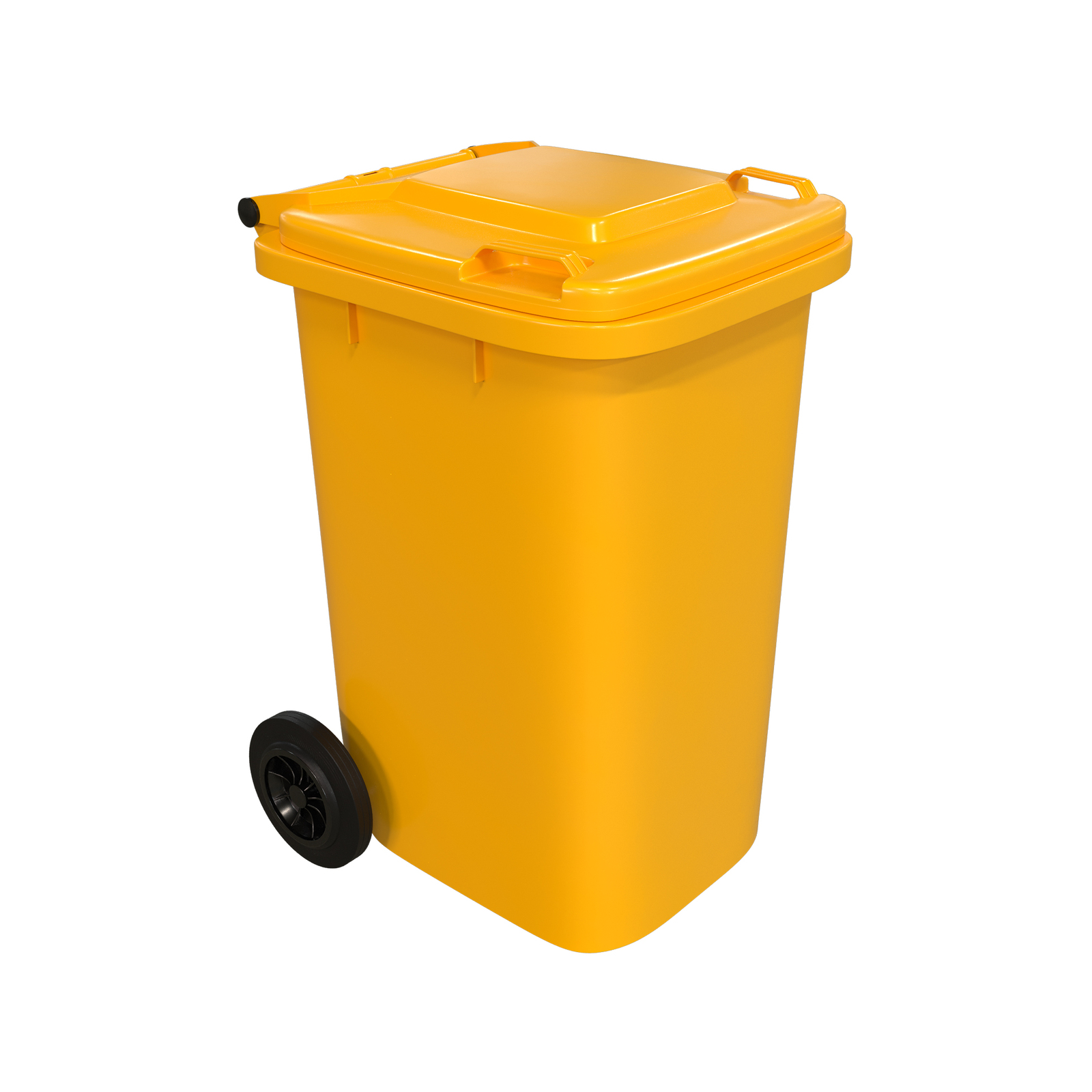 Handy Bin 100L Yellow Wheelie Bin Bunnings Australia