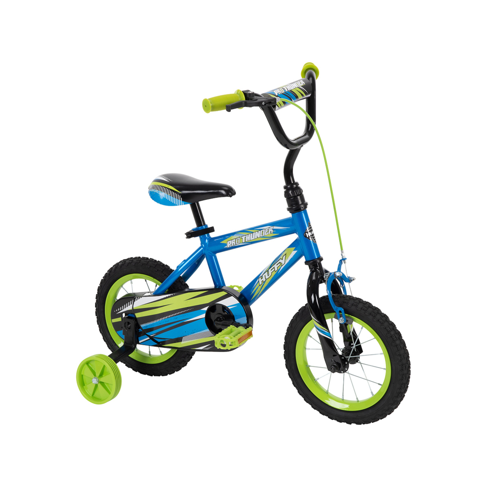 Huffy Pro Thunder 12" Kids Bicycle Bike 35yr Height 94109cm Blue