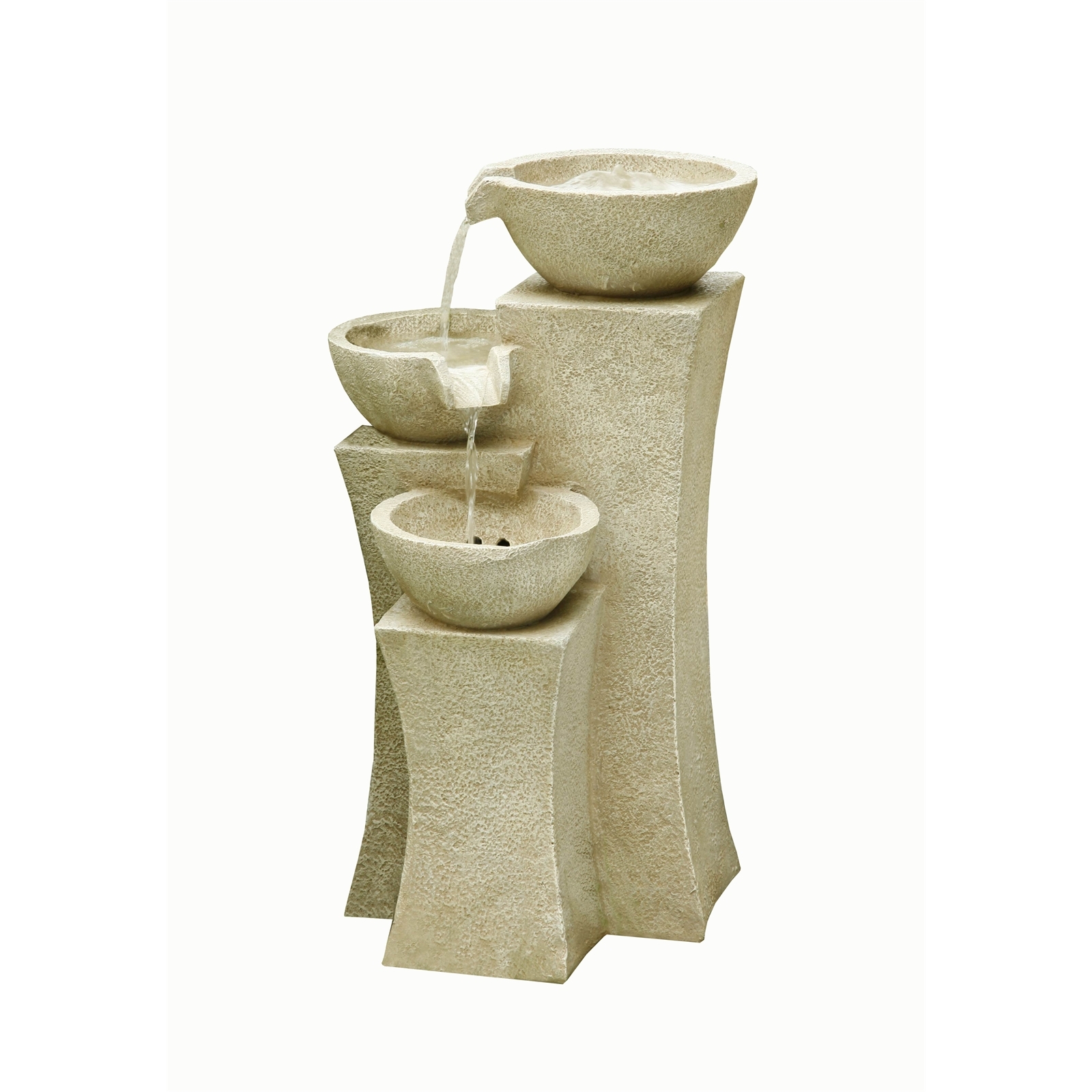 Northcote Pottery Water Magic 37 x 72cm Cascade Sand Water Feature Bunnings Australia