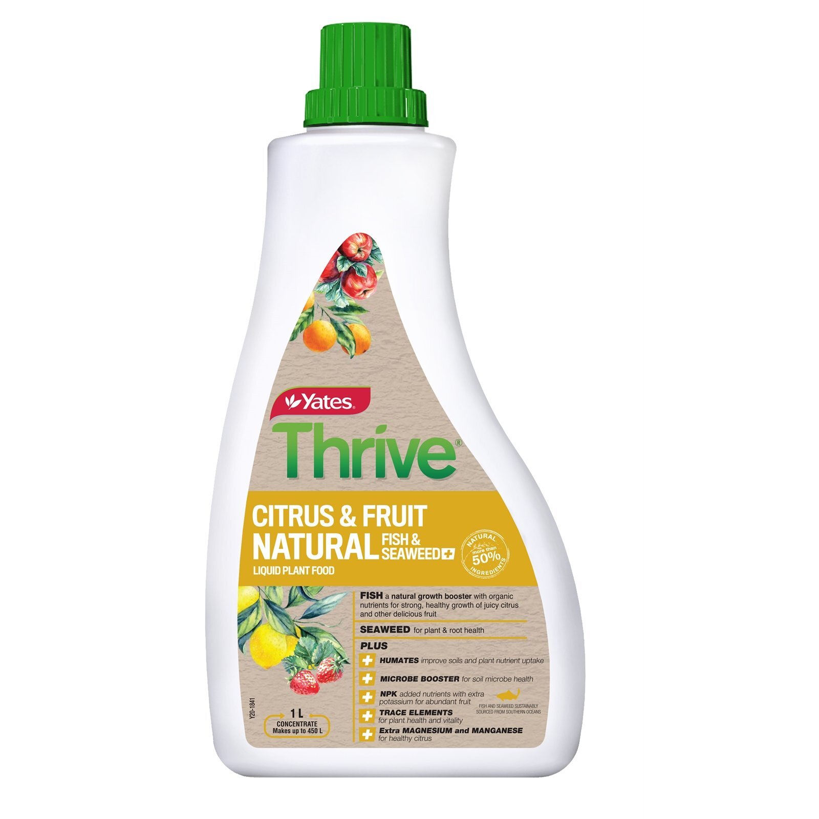 Yates 1L Thrive Natural Citrus And Fruit Liquid Plant Food Bunnings Australia