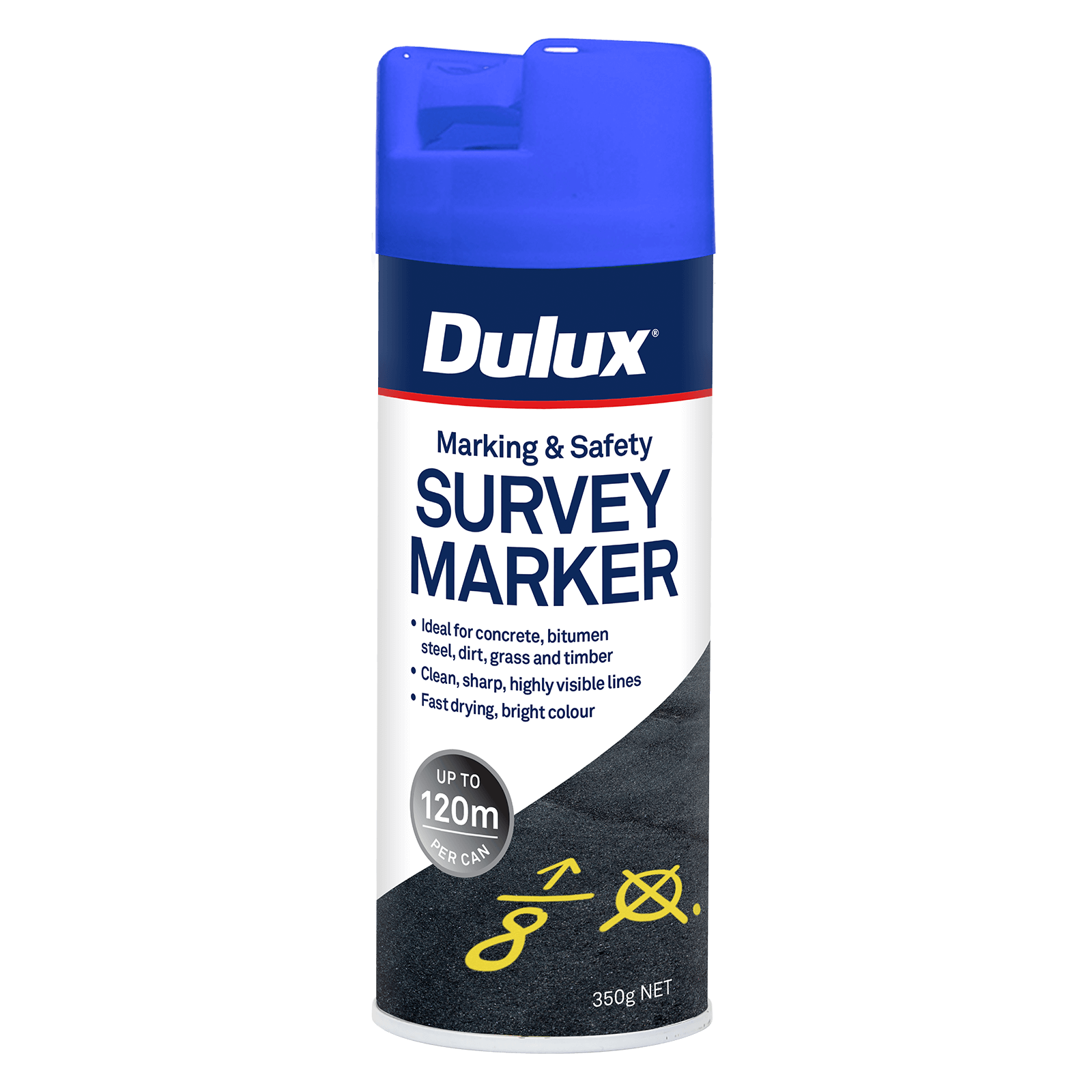Dulux 350g Blue Survey Marker Bunnings Australia