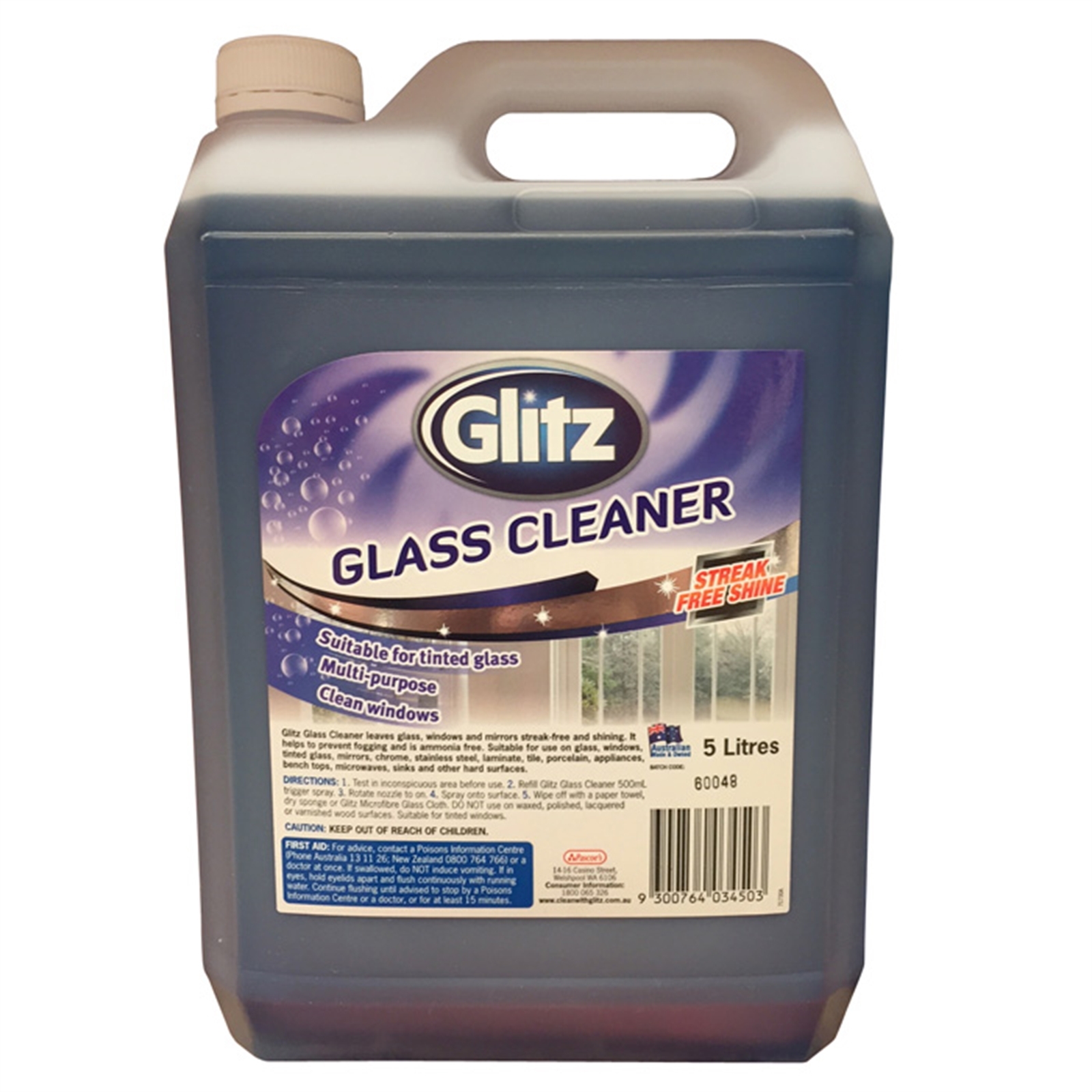 Glitz 5L Glass Cleaner Bunnings Australia