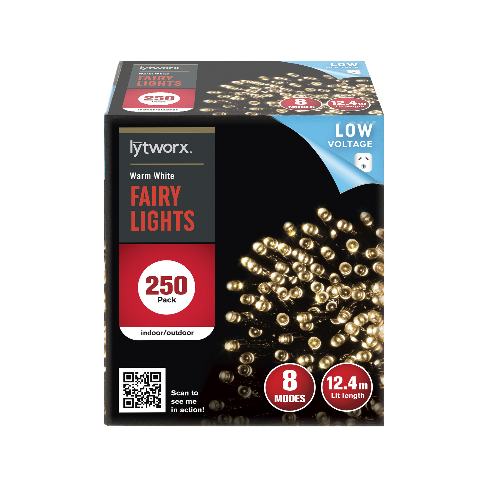 Lytworx 250 Warm White LED Fairy Lights Bunnings New Zealand