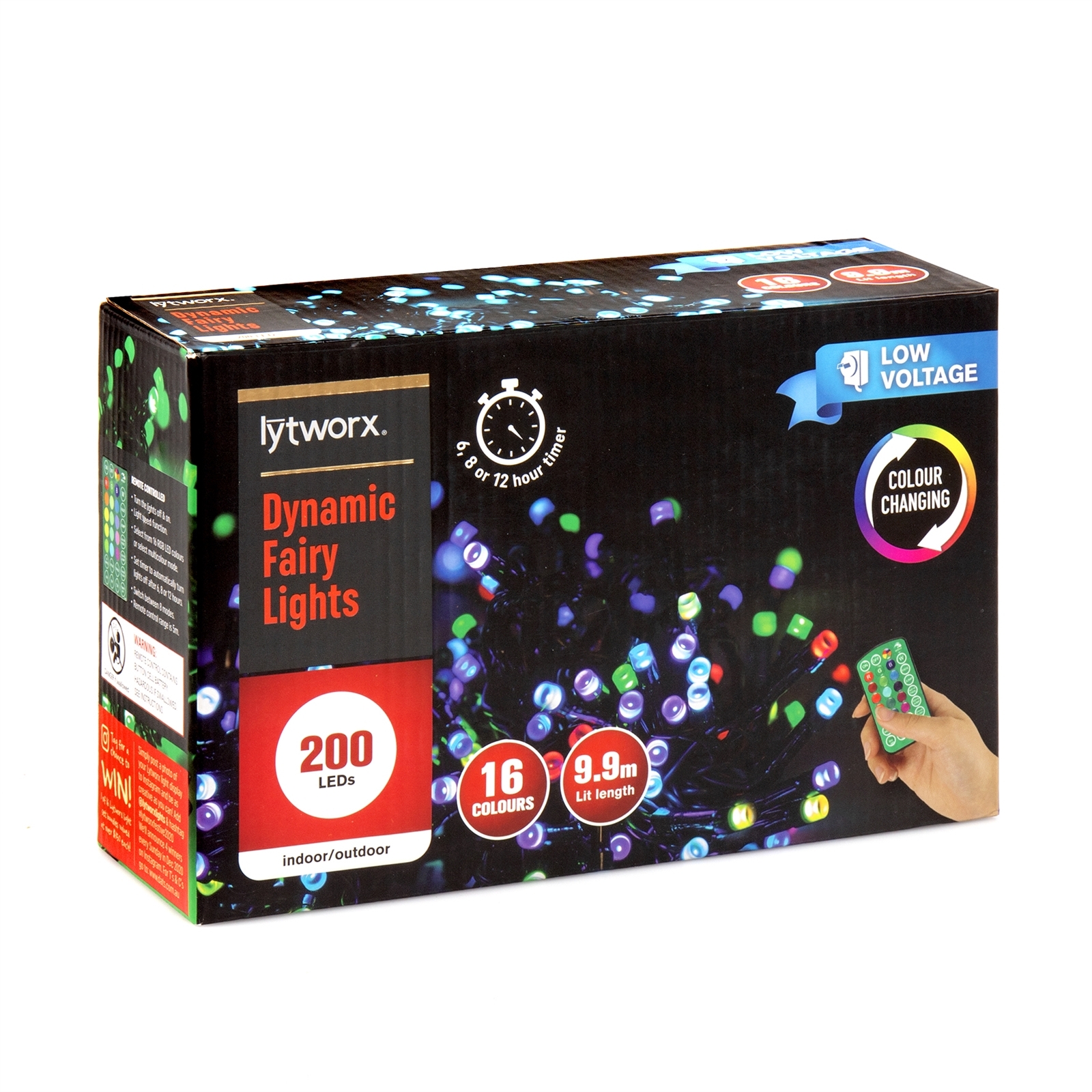 Lytworx Dynamic Colour Changing Fairy Lights with Remote Bunnings