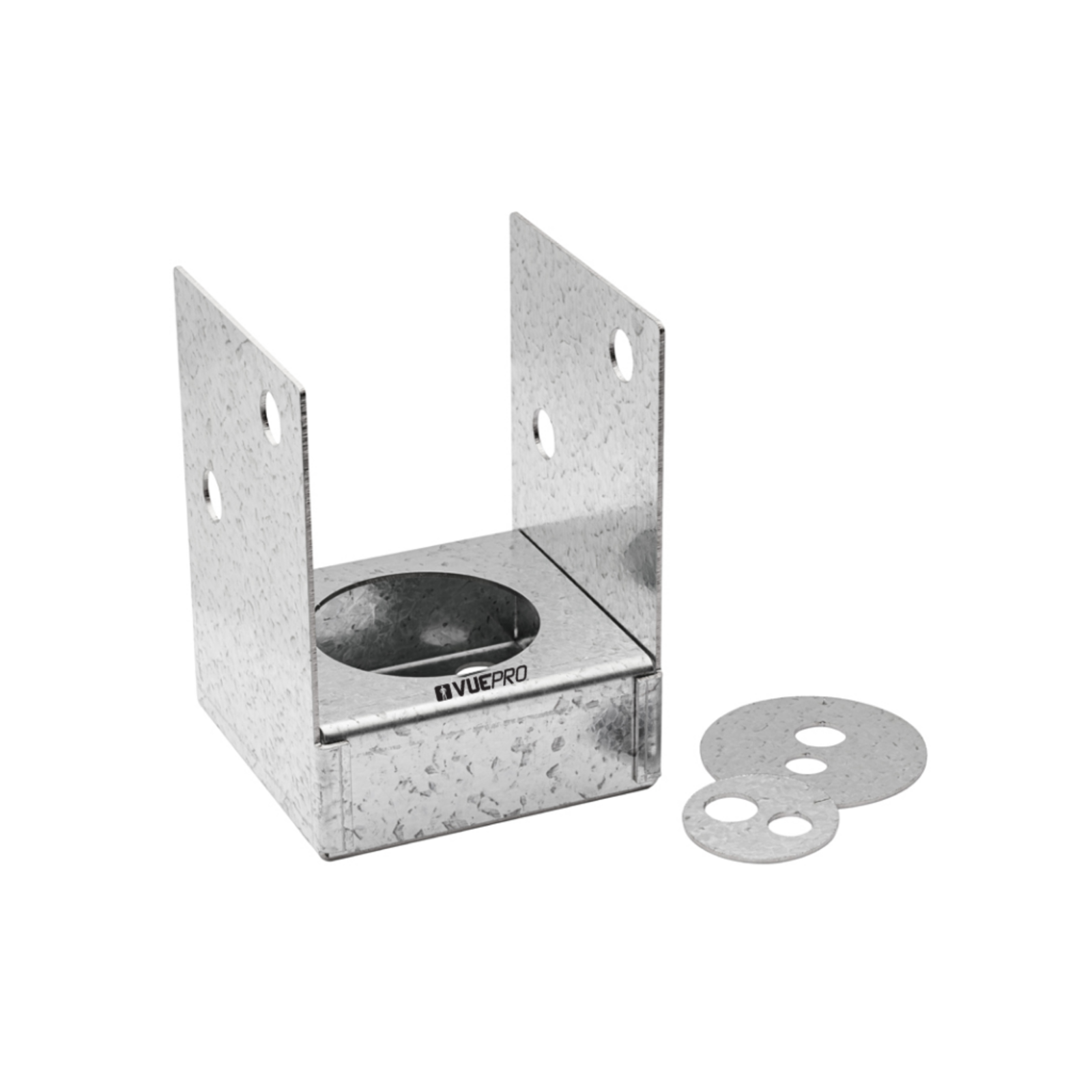 VUEPRO 90mm Galvanised Tradies Bolt Down Post Support Bunnings Australia