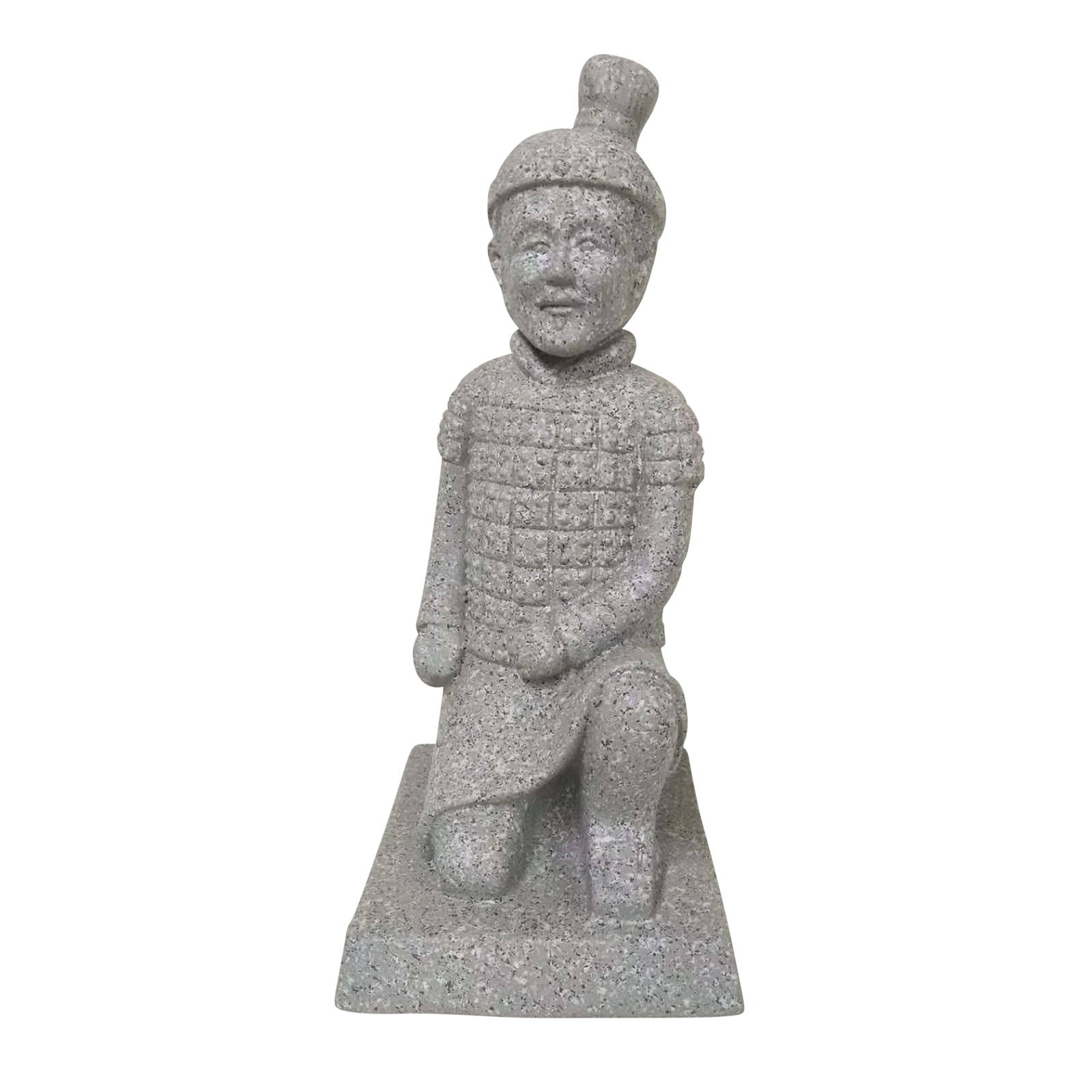 Tuscan Path 17 x 38cm Kneeling Warrior Garden Statue Bunnings Australia