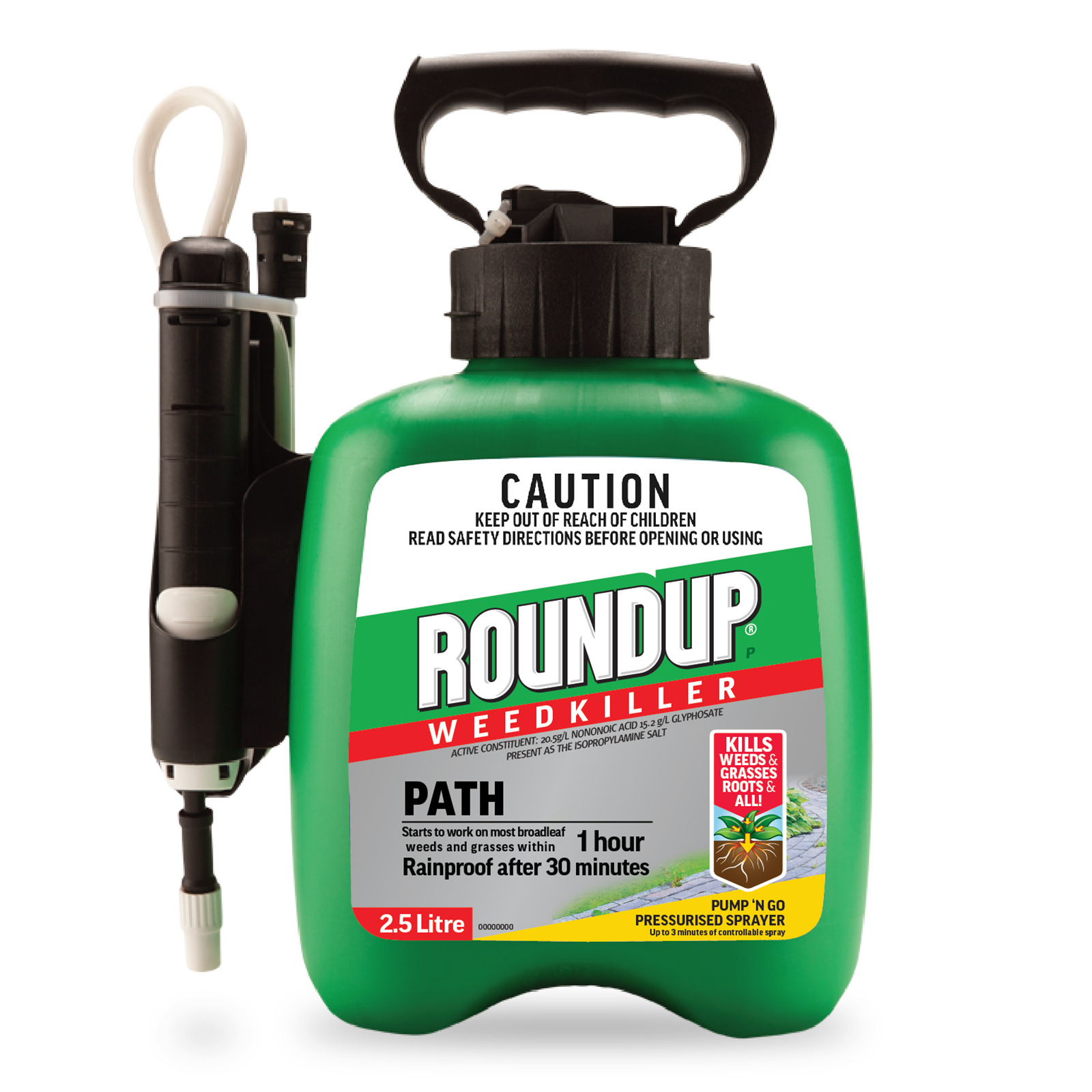 Roundup 2.5L Path Fast Action Weedkiller - Bunnings Australia