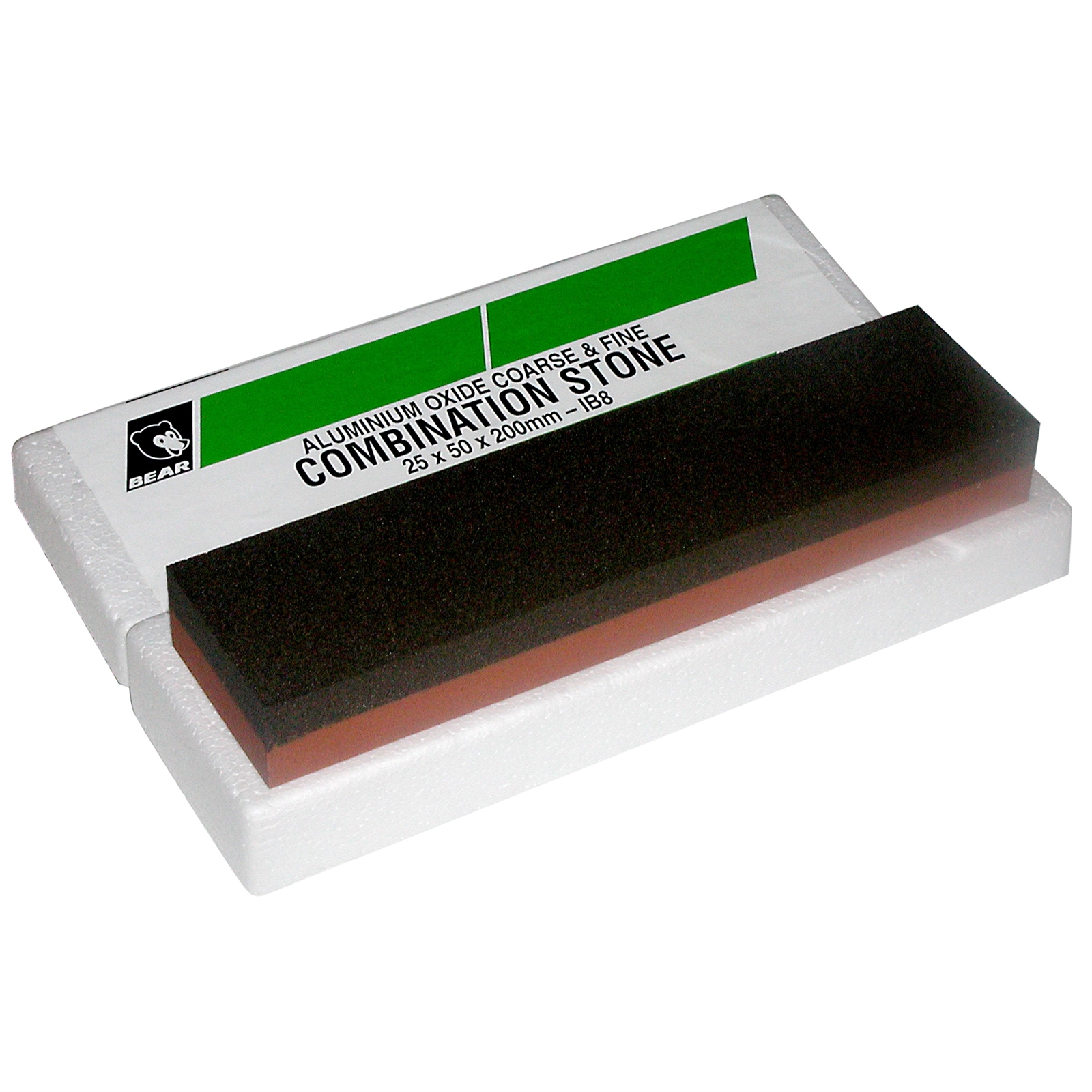 Norton 200 x 50 x 25mm Fine Sharpening Combination Bench Stone