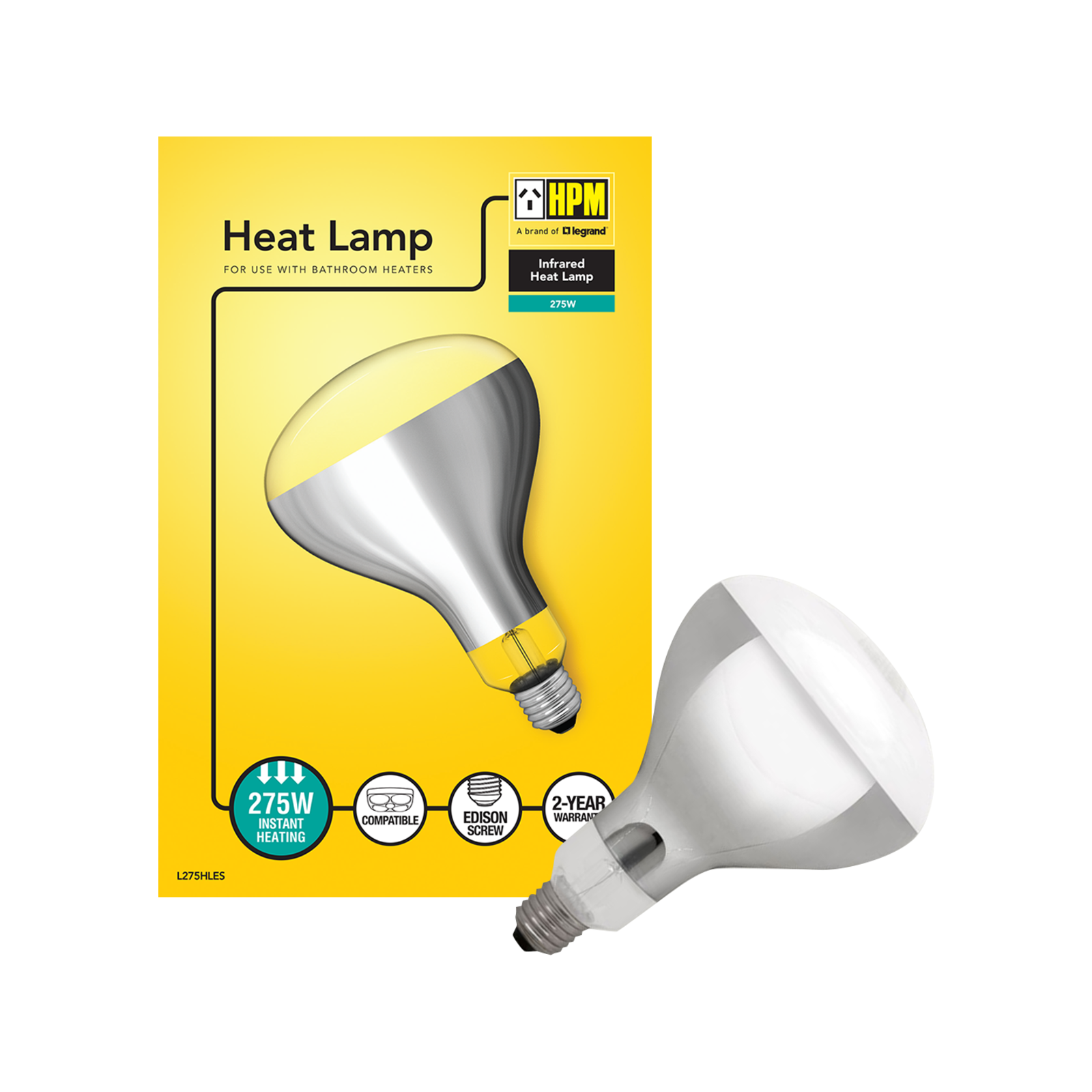 HPM 275W ES Heat Lamp Bunnings Australia