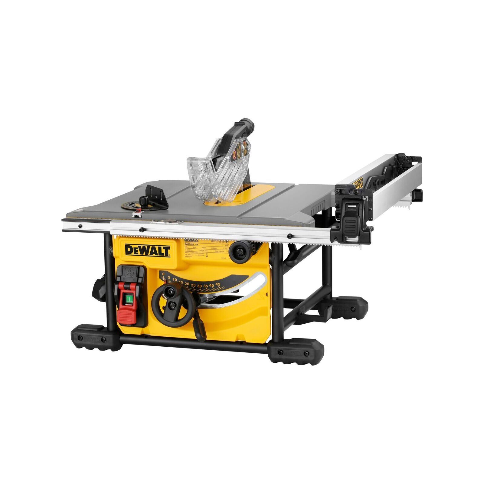 DeWALT 1850W 210mm Portable Table Saw Bunnings New Zealand