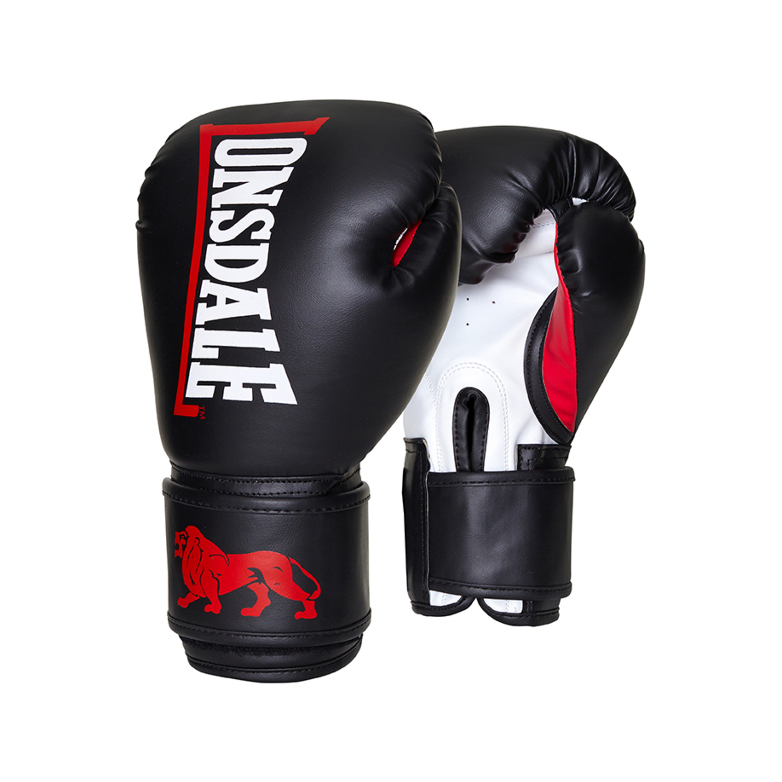 Lonsdale Challenger 2.0 Boxing Glove Pair 12oz Black - Bunnings Australia