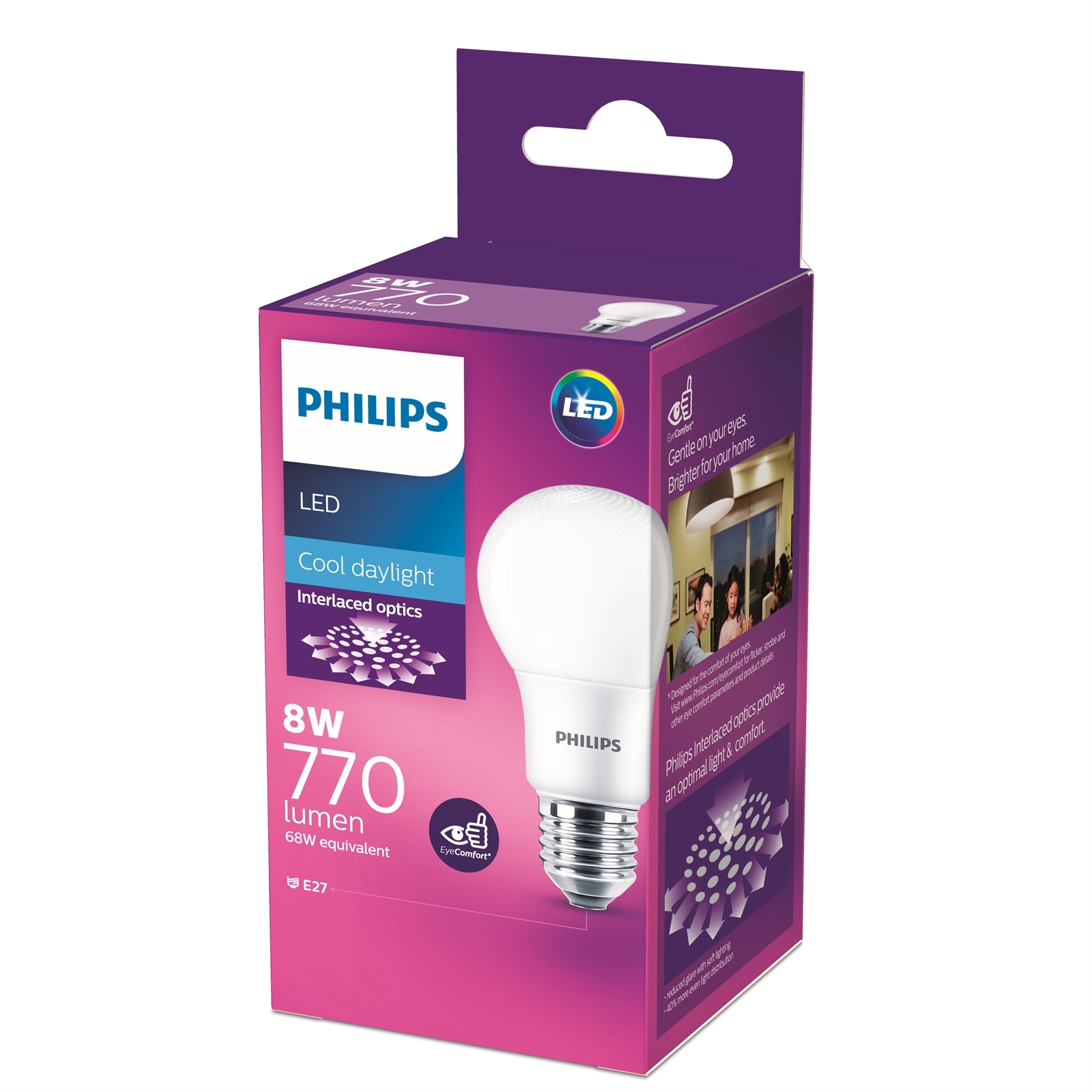 Philips 8W E27 Cool Daylight LED Bulb Bunnings New Zealand