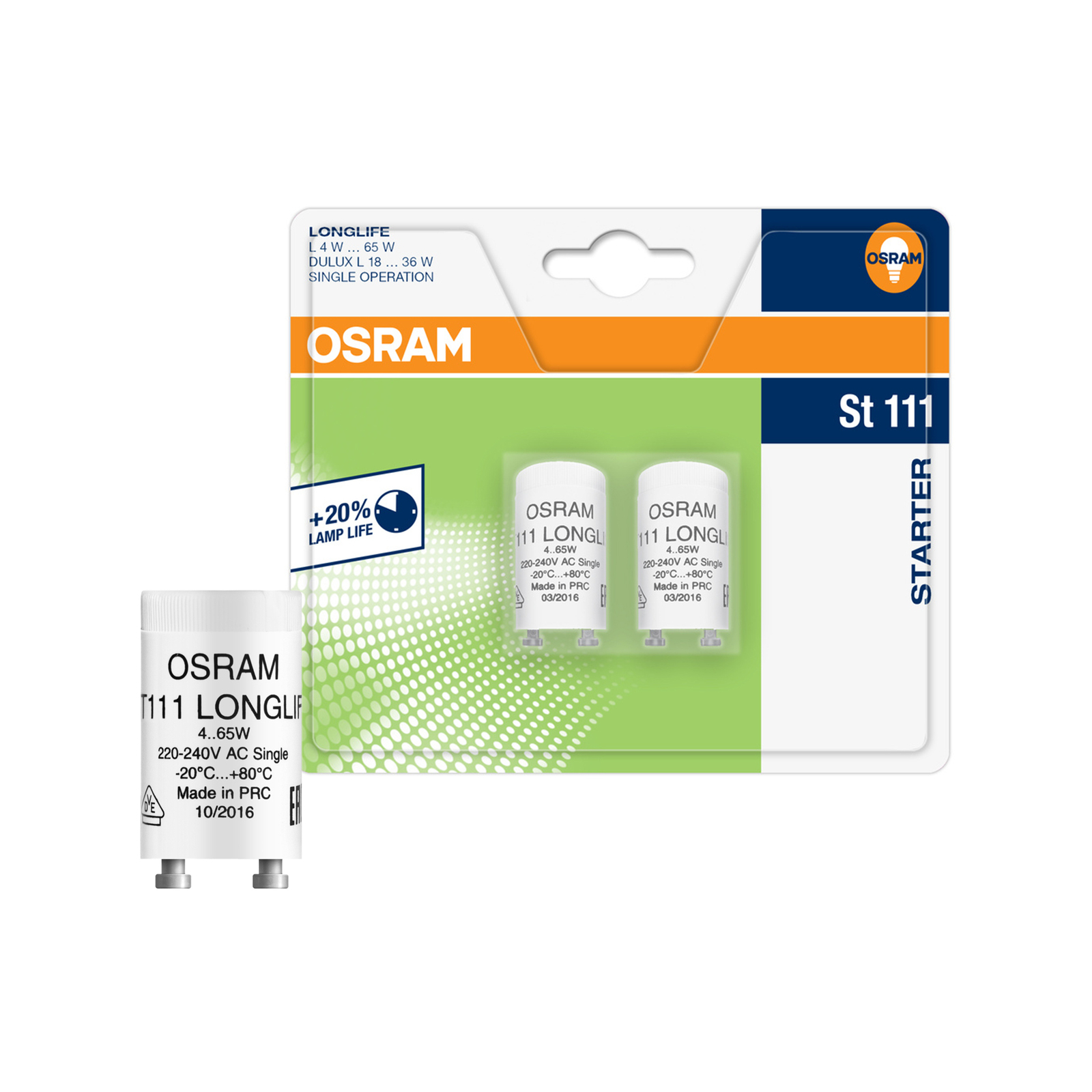 Osram Fluorescent Tube Starter 2 Pack Bunnings Australia