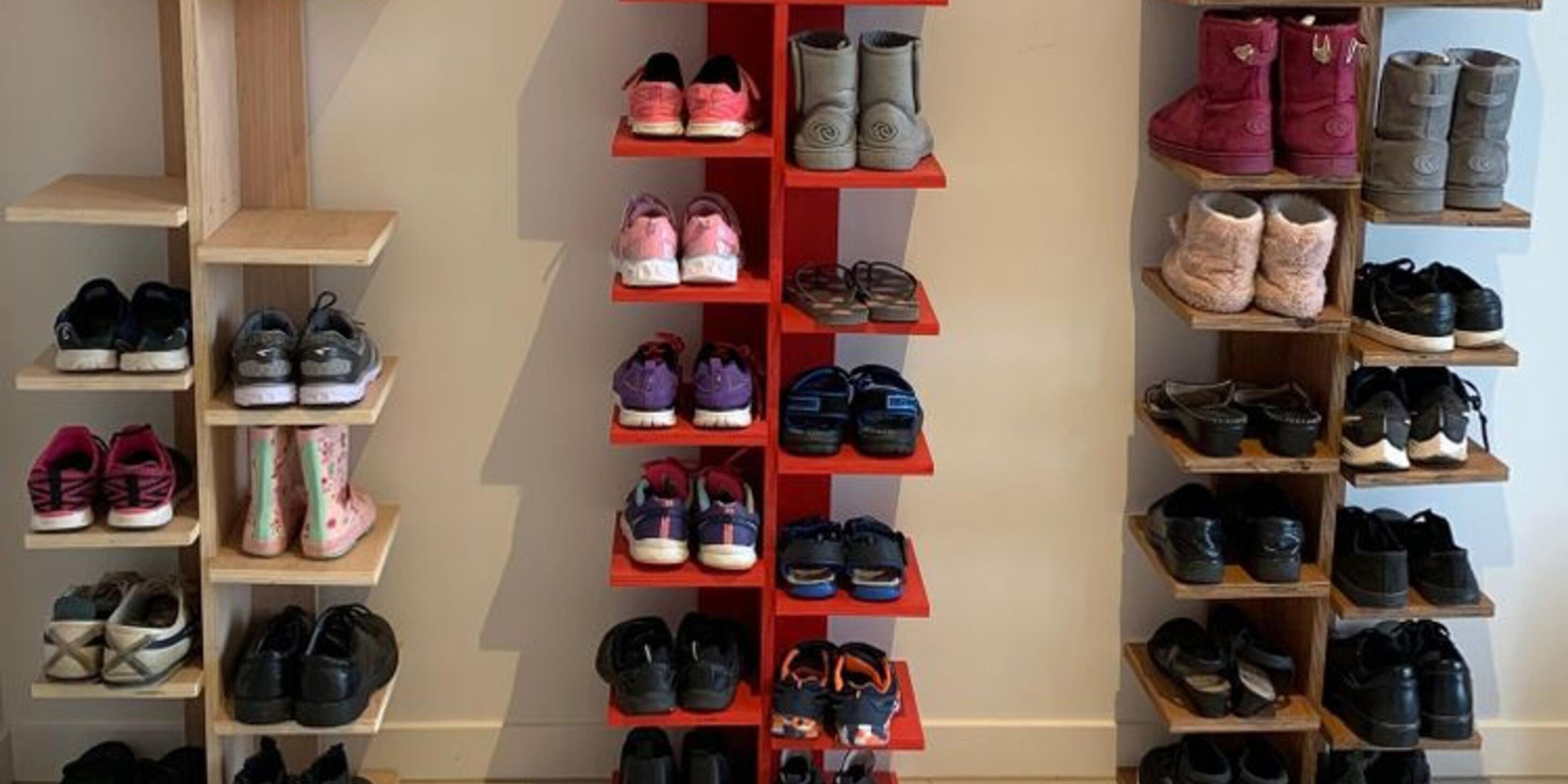 Over the door shoe best sale rack bunnings