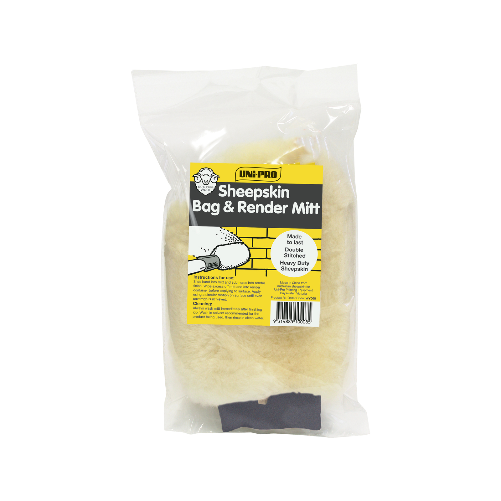 UNiPRO Sheepskin Bag And Render Mitt Bunnings Australia
