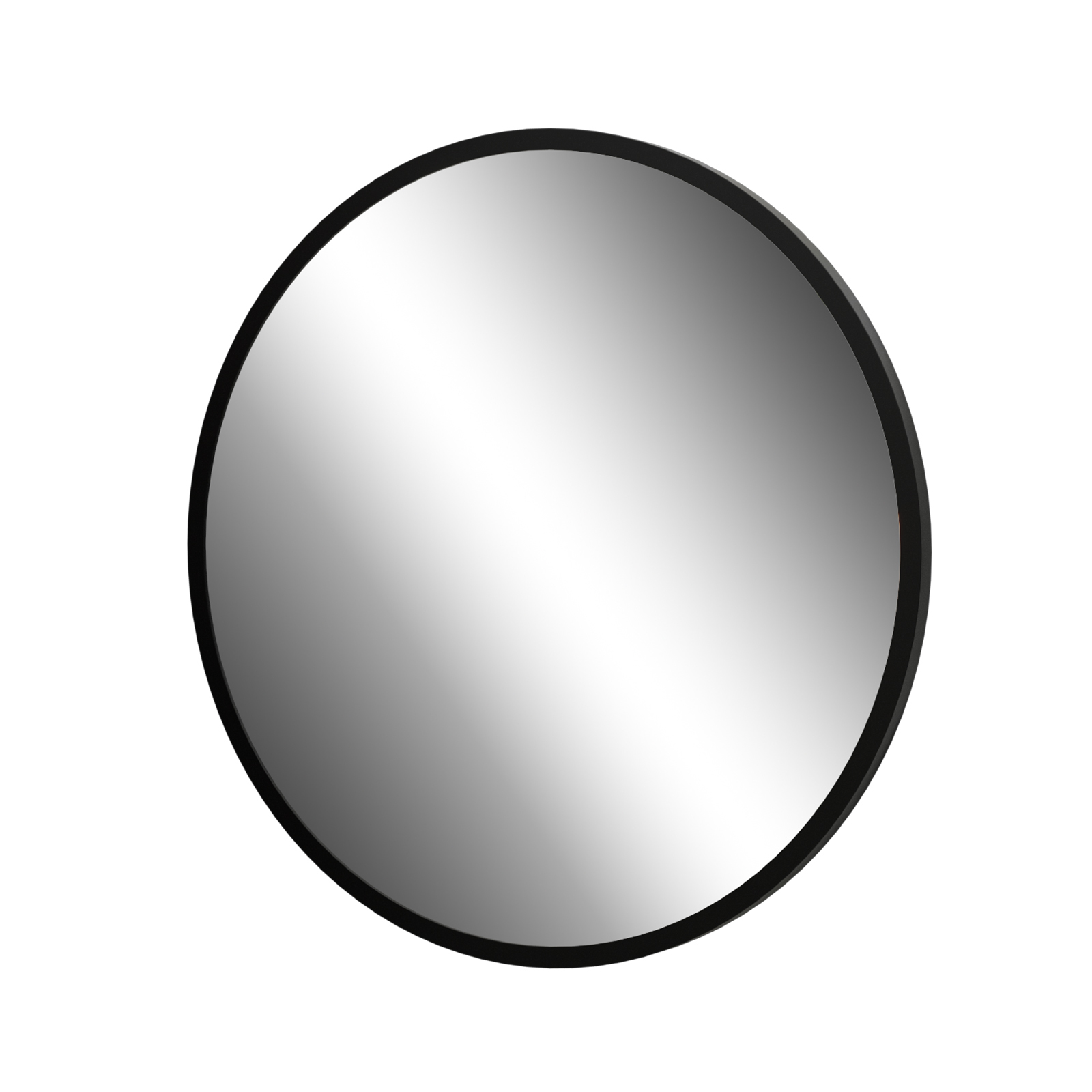 Living Elements 800 x 20mm Black Framed Round Mirror Bunnings Australia