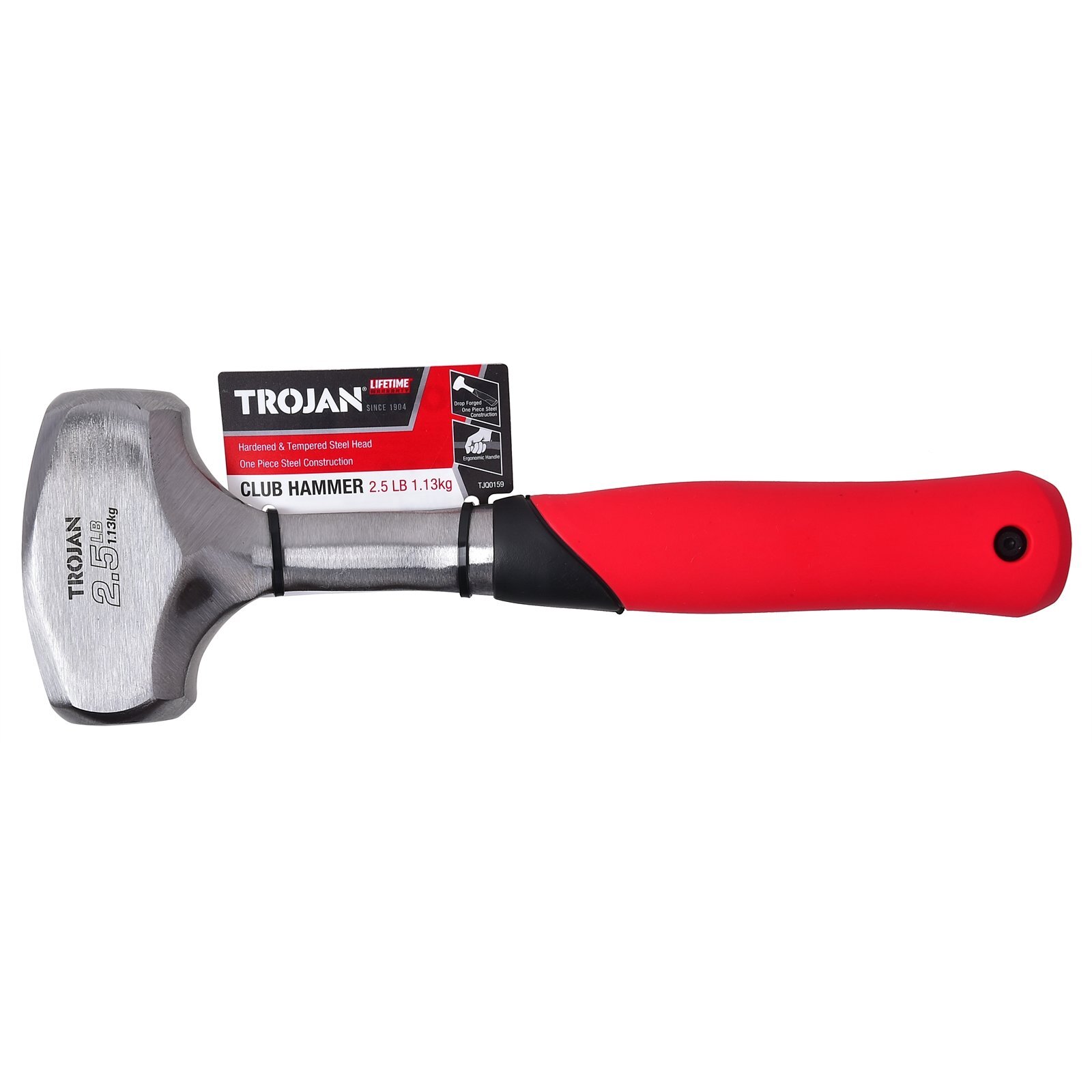 Trojan 1.1kg Steel Club Hammer Bunnings Australia