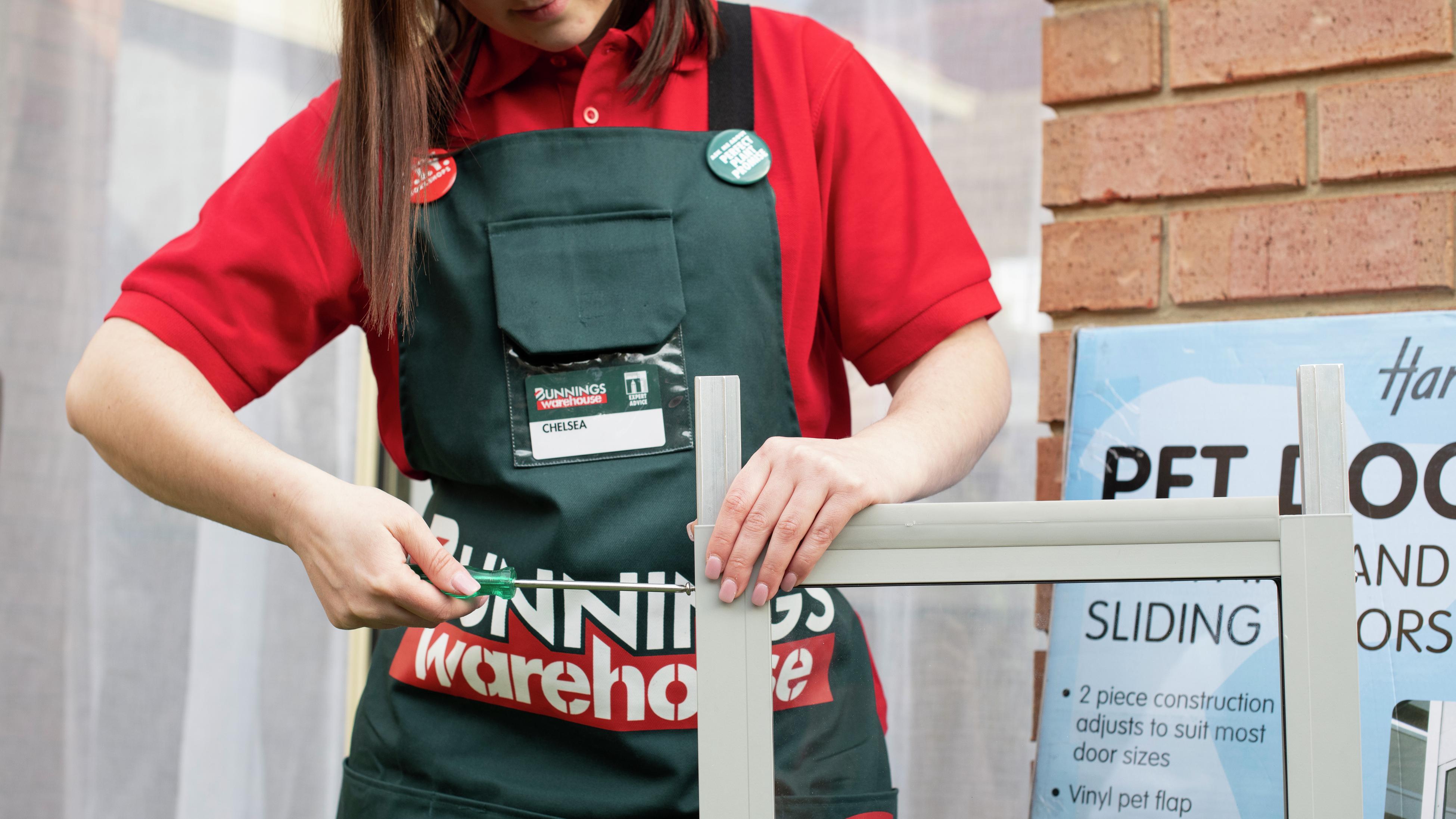 Transcat cat door on sale bunnings