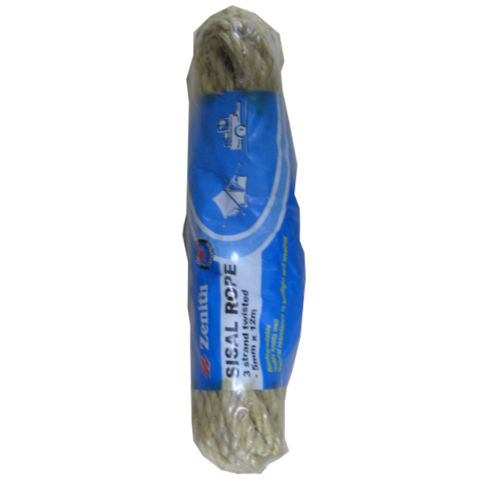 Zenith Sisal Rope 5mmx12m RHS0512 Bunnings New Zealand